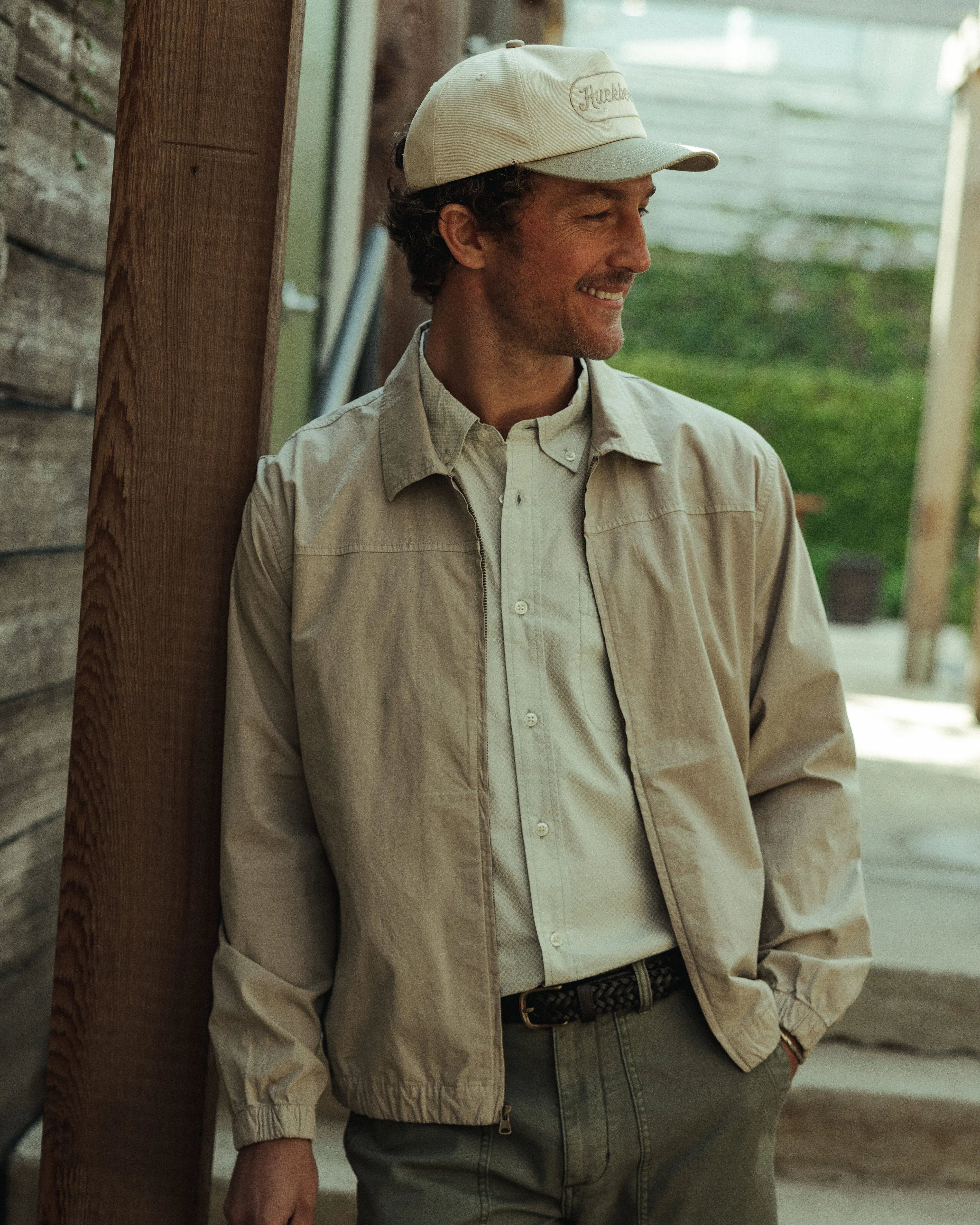 Flint and Tinder Poplin Sportsman Jacket - Khaki | Trucker Jackets