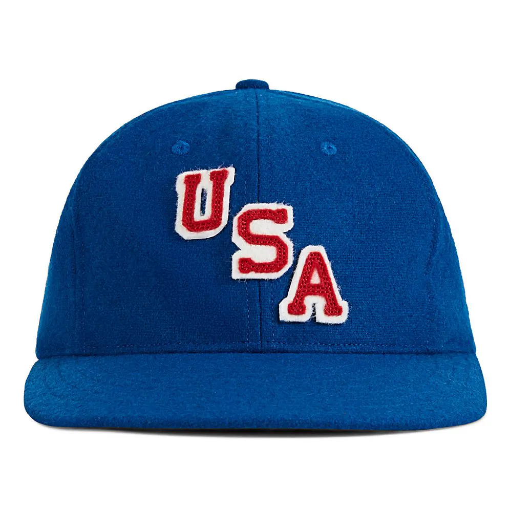 Blue PALACEBaseball USA SANKEI ATOMS WOOL BALLCAP BLUE PALACE