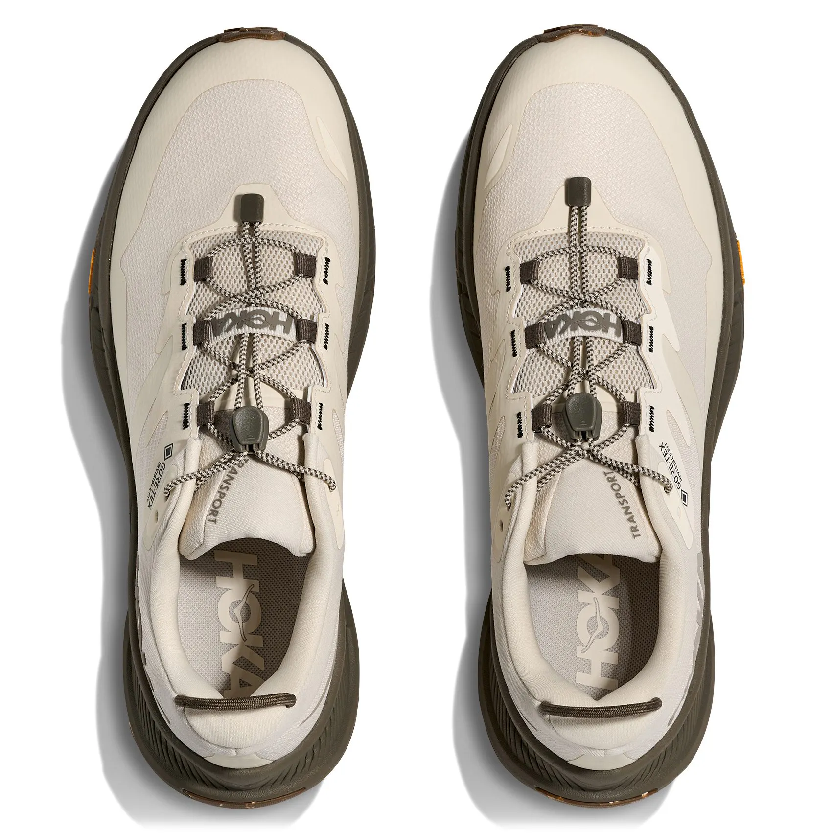 Hoka Transport GTX - Eggshell/Light Roast | Casual Sneakers