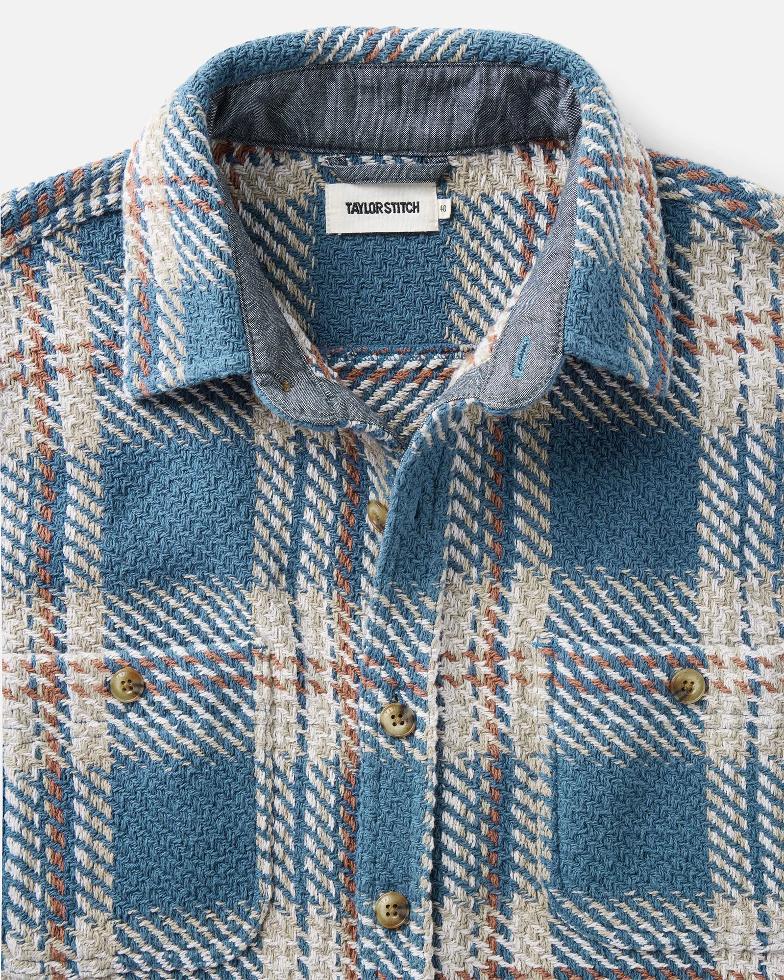 Taylor Stitch The Cutter Overshirt - Ocean Plaid | Shirt Jackets