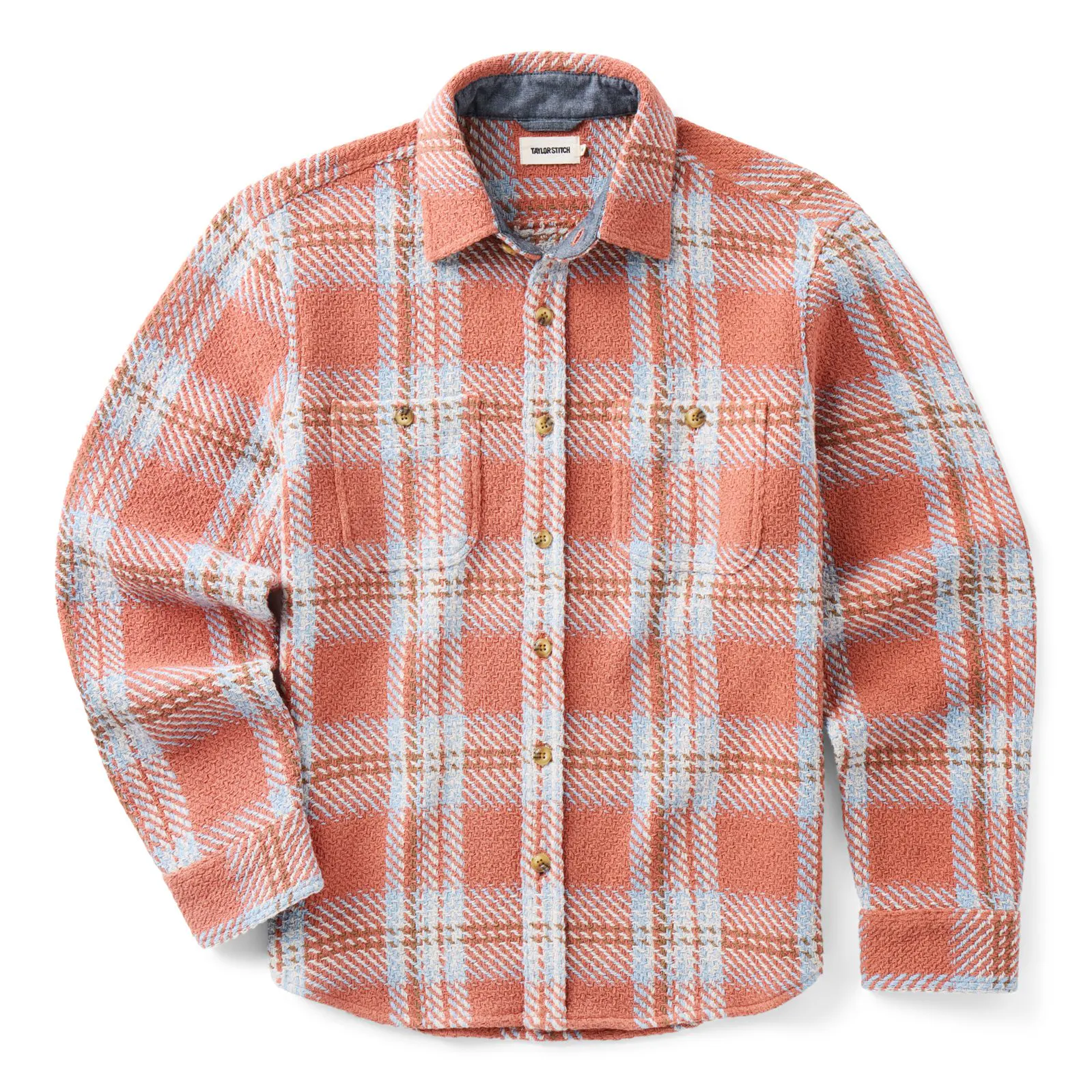 TAILOR&CUTTER ジャケット　46 Taylor Stitch The Cutter Overshirt - Salmon Plaid | Shirt Jackets