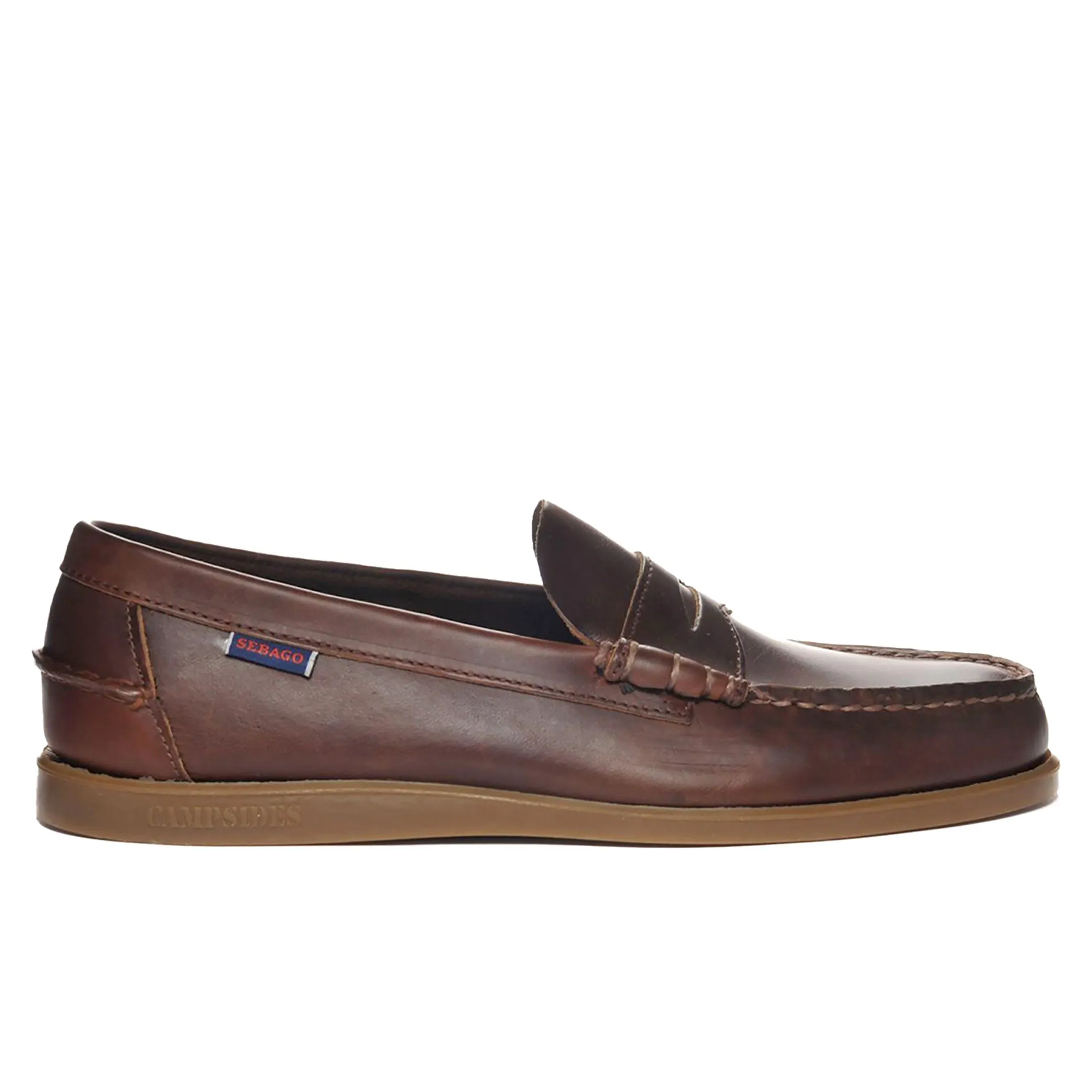 Sebago Dolphin Waxed Loafer - Brown | Loafers | Huckberry