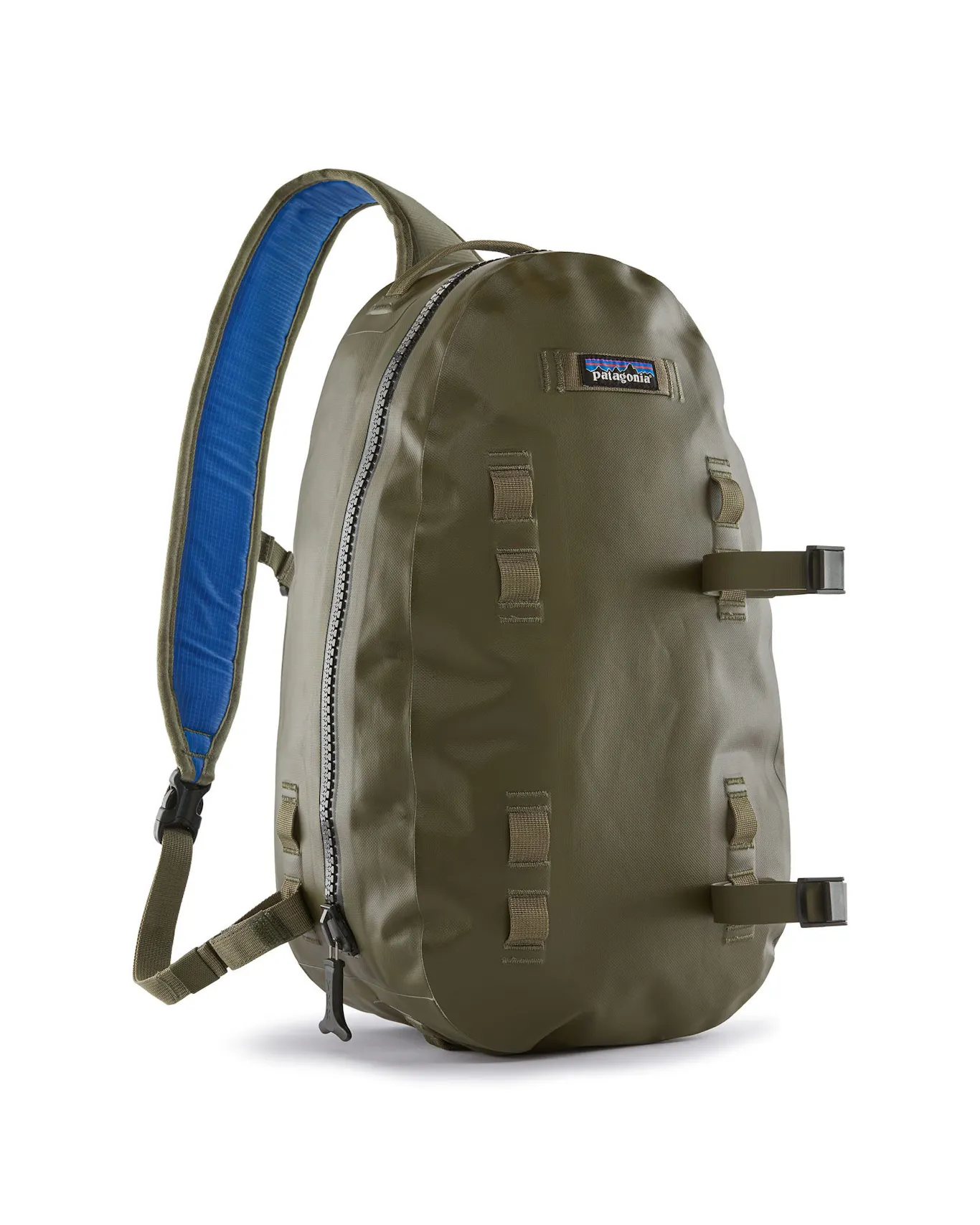 green patagonia sling bag Atom 8L On a bike Patagonia Atom Slings in new