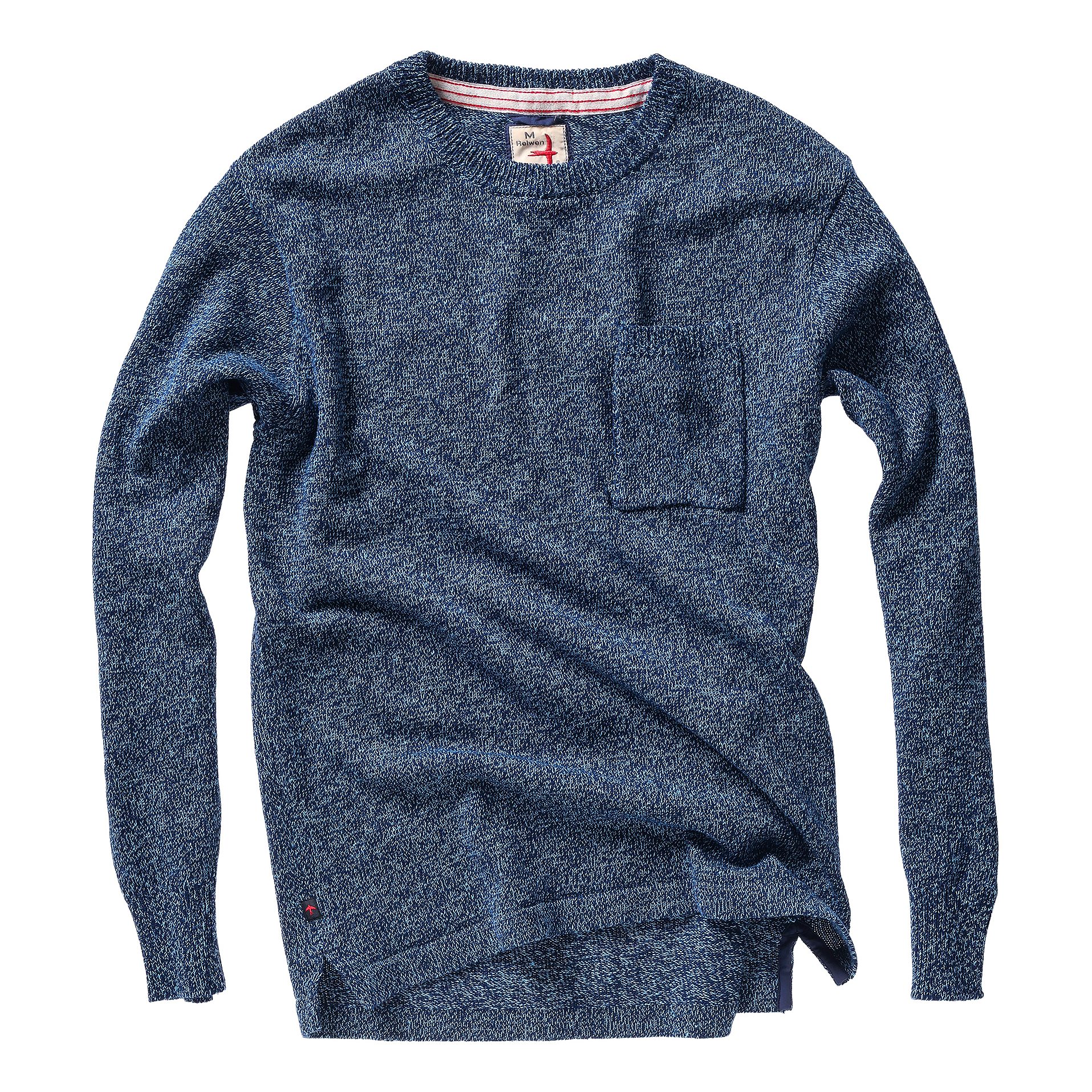 Cotton Linen Sweater Crew