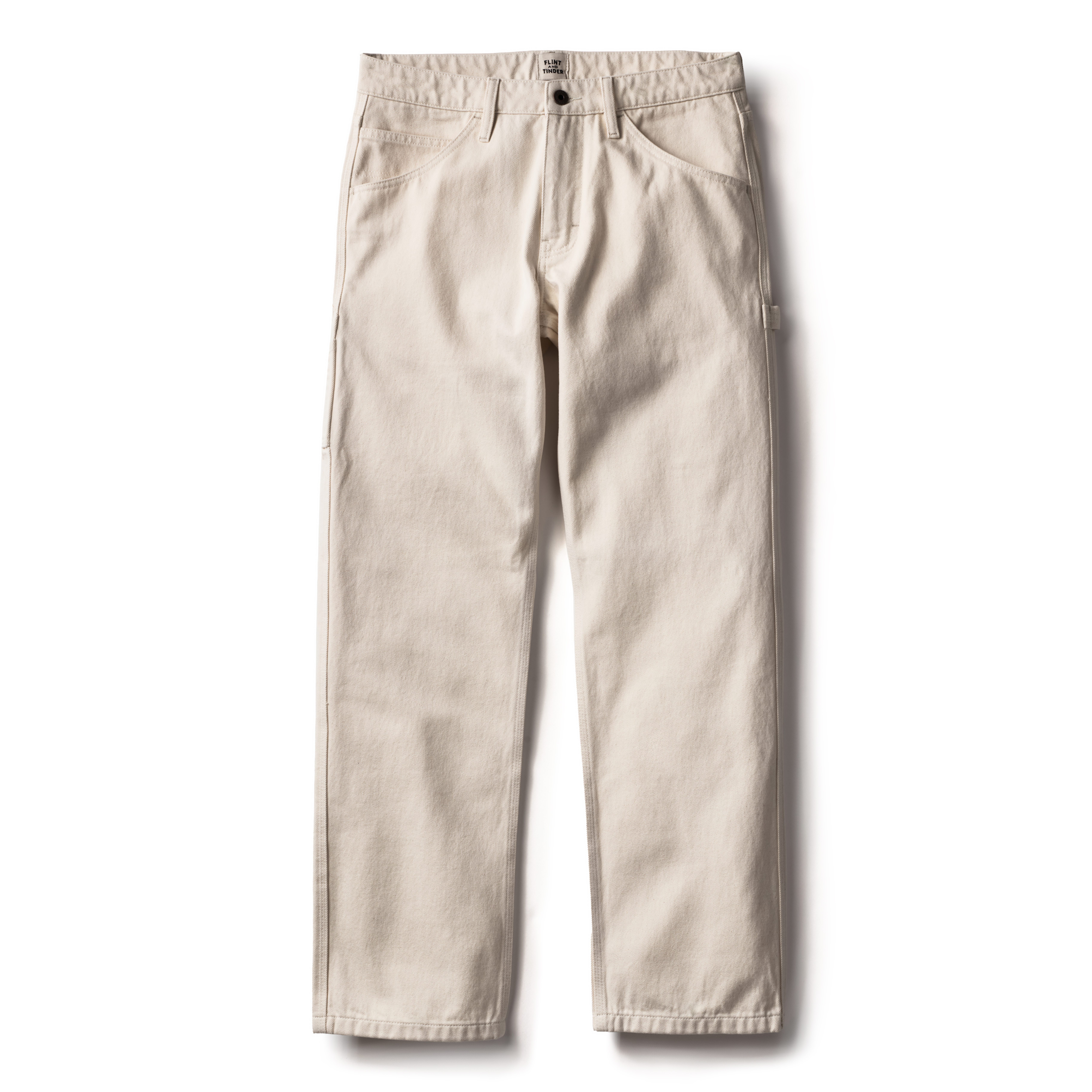 Flint and Tinder Carpenter Workwear Pant - HB Classic - Natural
