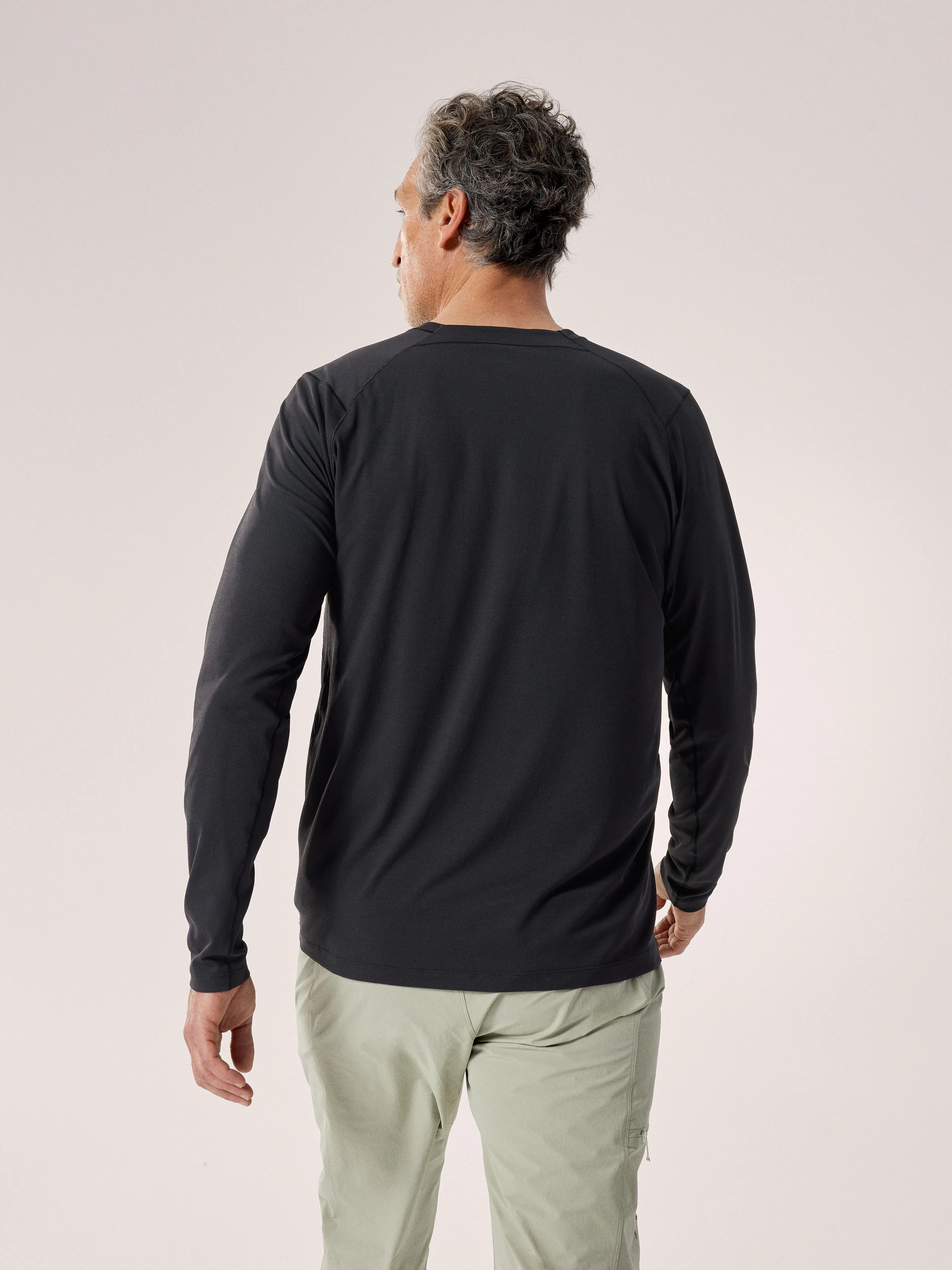 Arc'teryx Cormac Active Performance Long Sleeve T-Shirt - Black