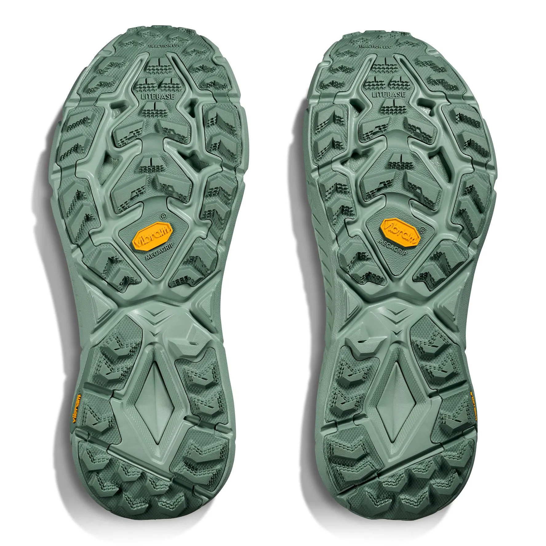 Hoka Mafate Speed 4 Lite - Rosemary/Pale Melon | Trail Sneakers