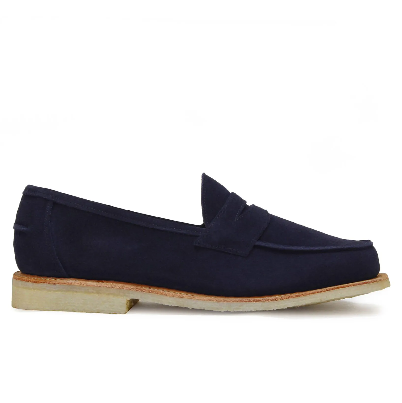 Sanders Clive Penny Loafer - Dark Brown Calf | Loafers | Huckberry