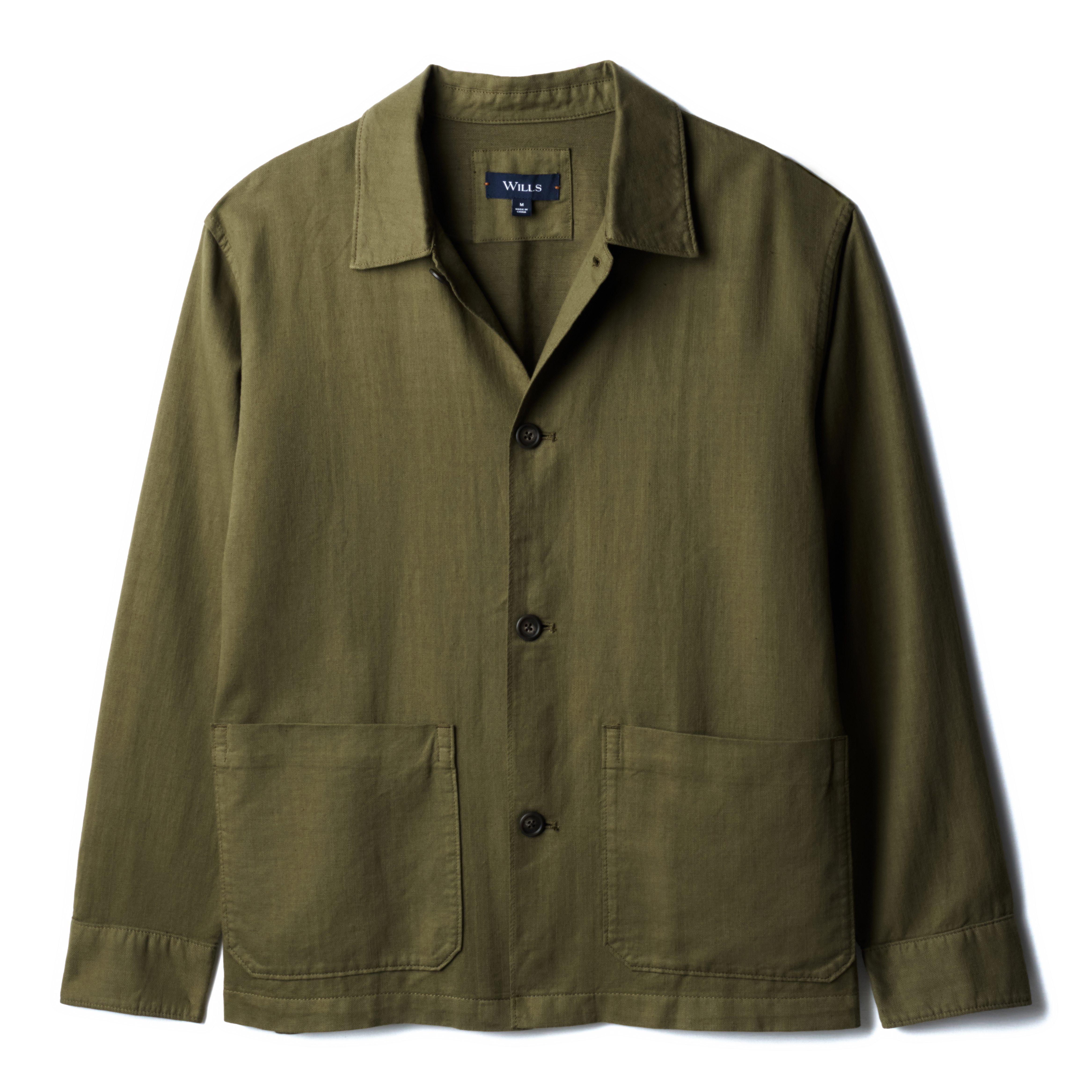 Cotton Linen Chore Jacket