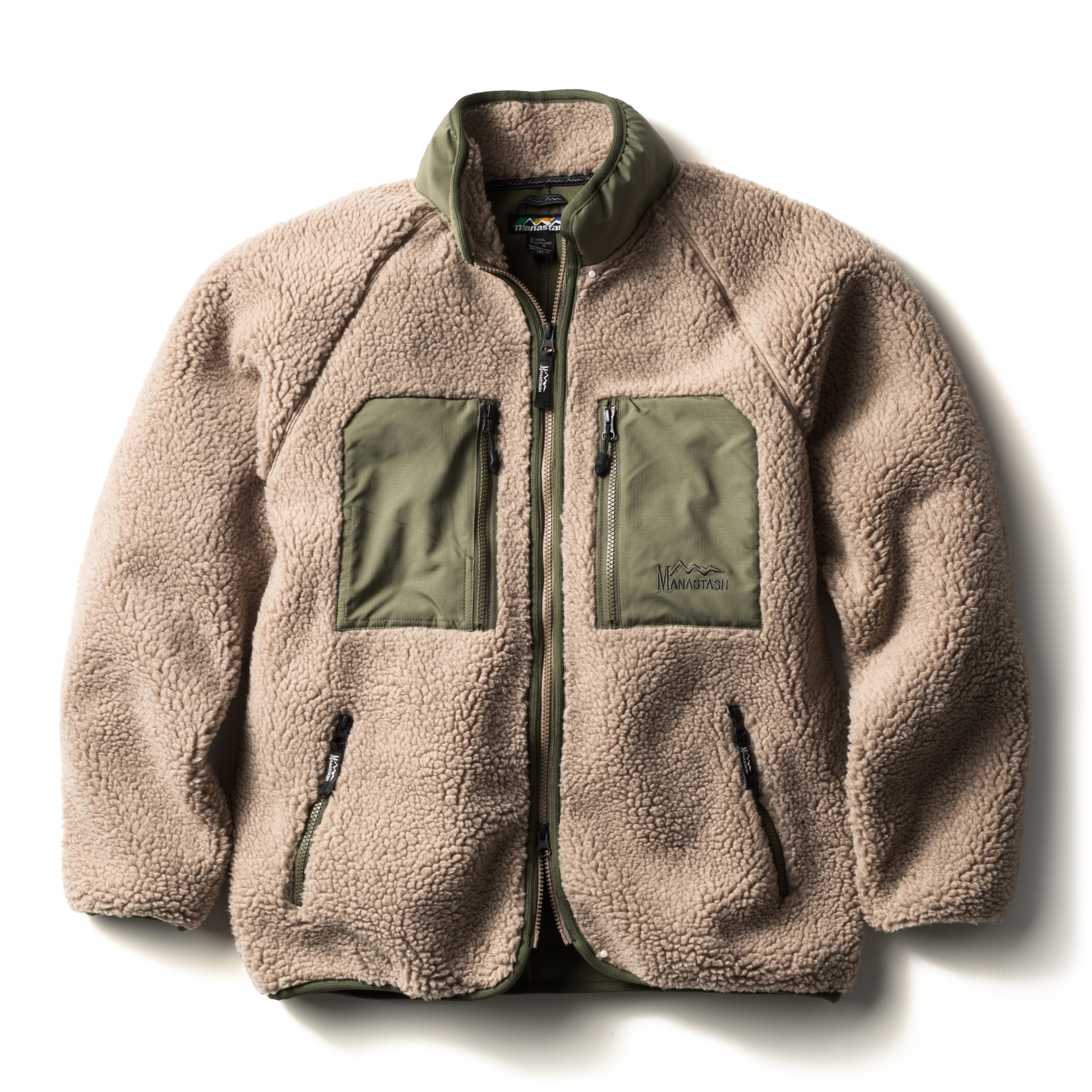 Manastash Mt. Gorilla Waterproof Fleece Jacket - Mocha | Fleece