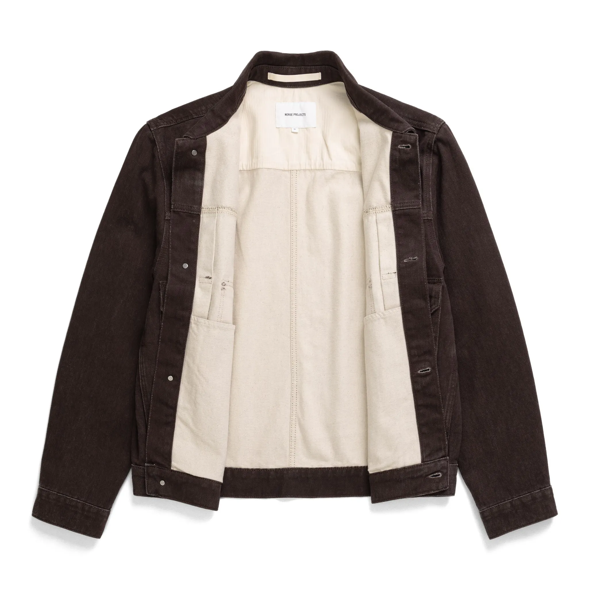Norse Projects Storadal Type II Jacket - Shale | Trucker Jackets