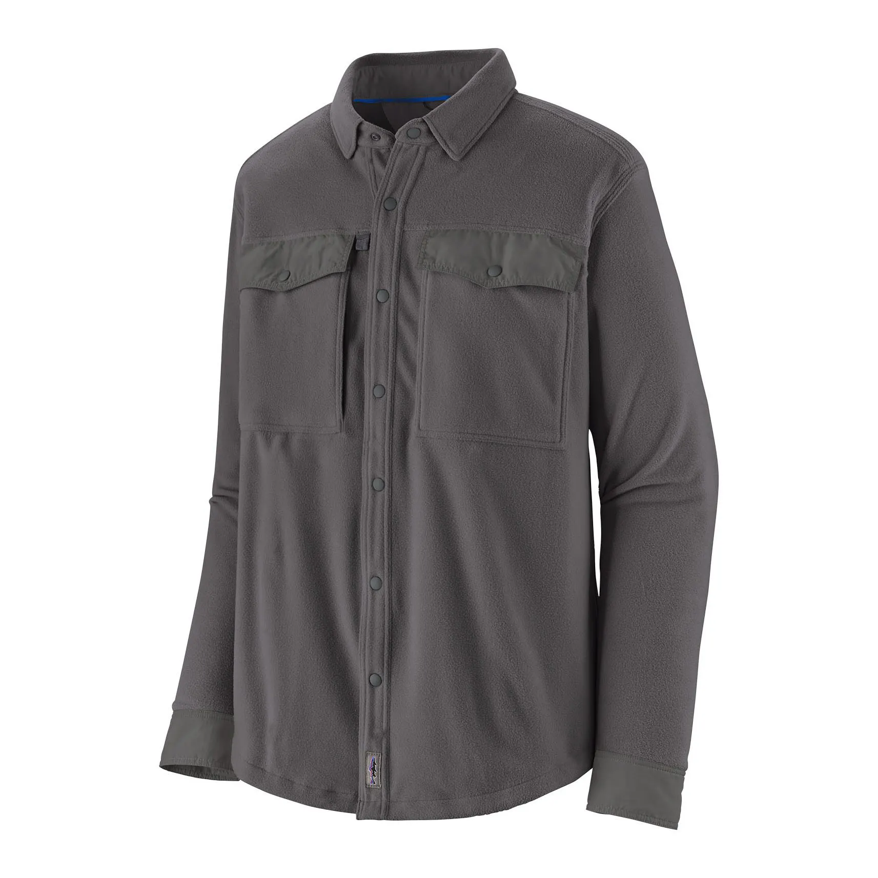 Patagonia Long-Sleeved Early Rise Snap Shirt - Forge Grey | Long