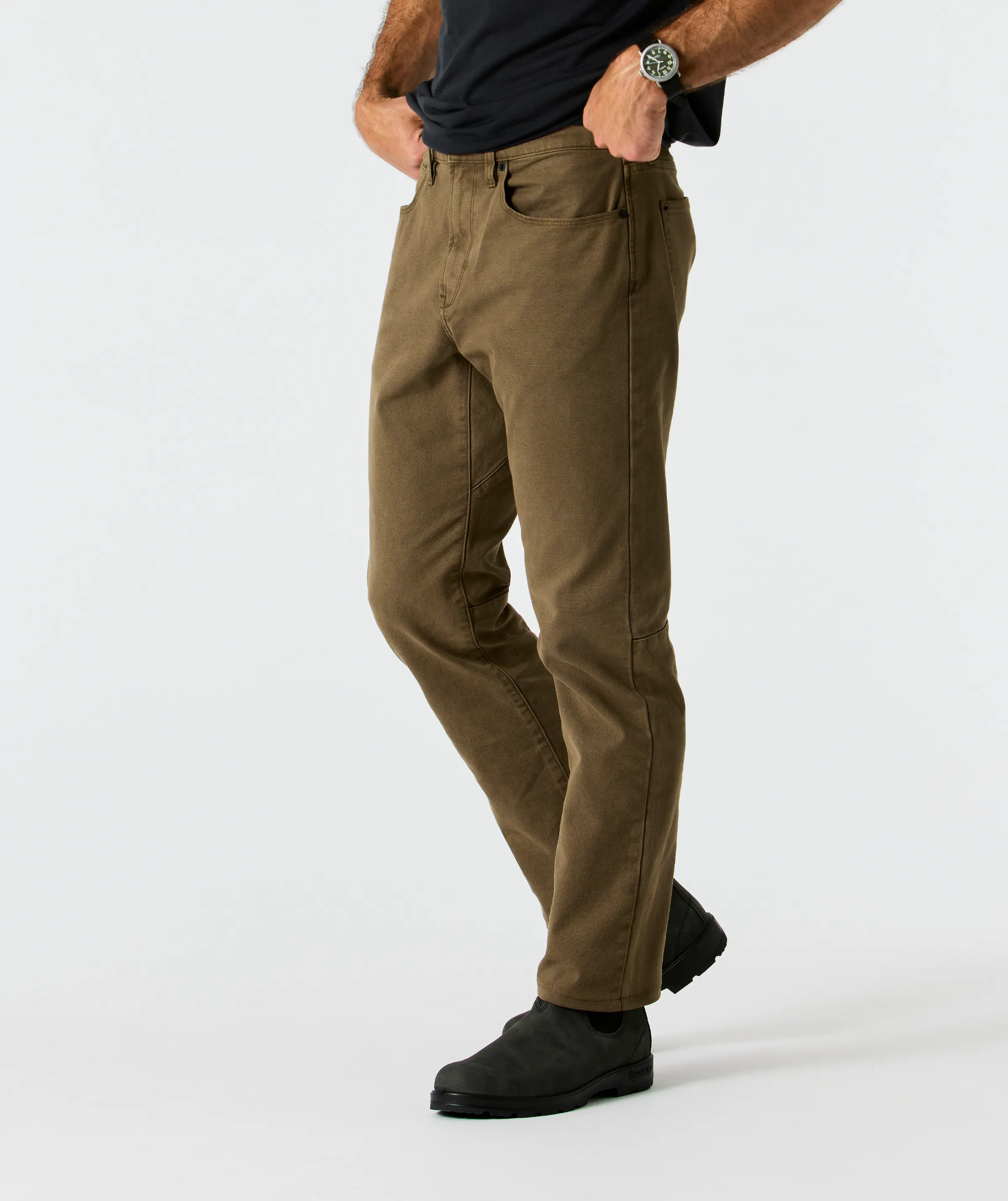 Proof Rover Pant - HB Straight - Dark Olive | 5 Pocket Pants