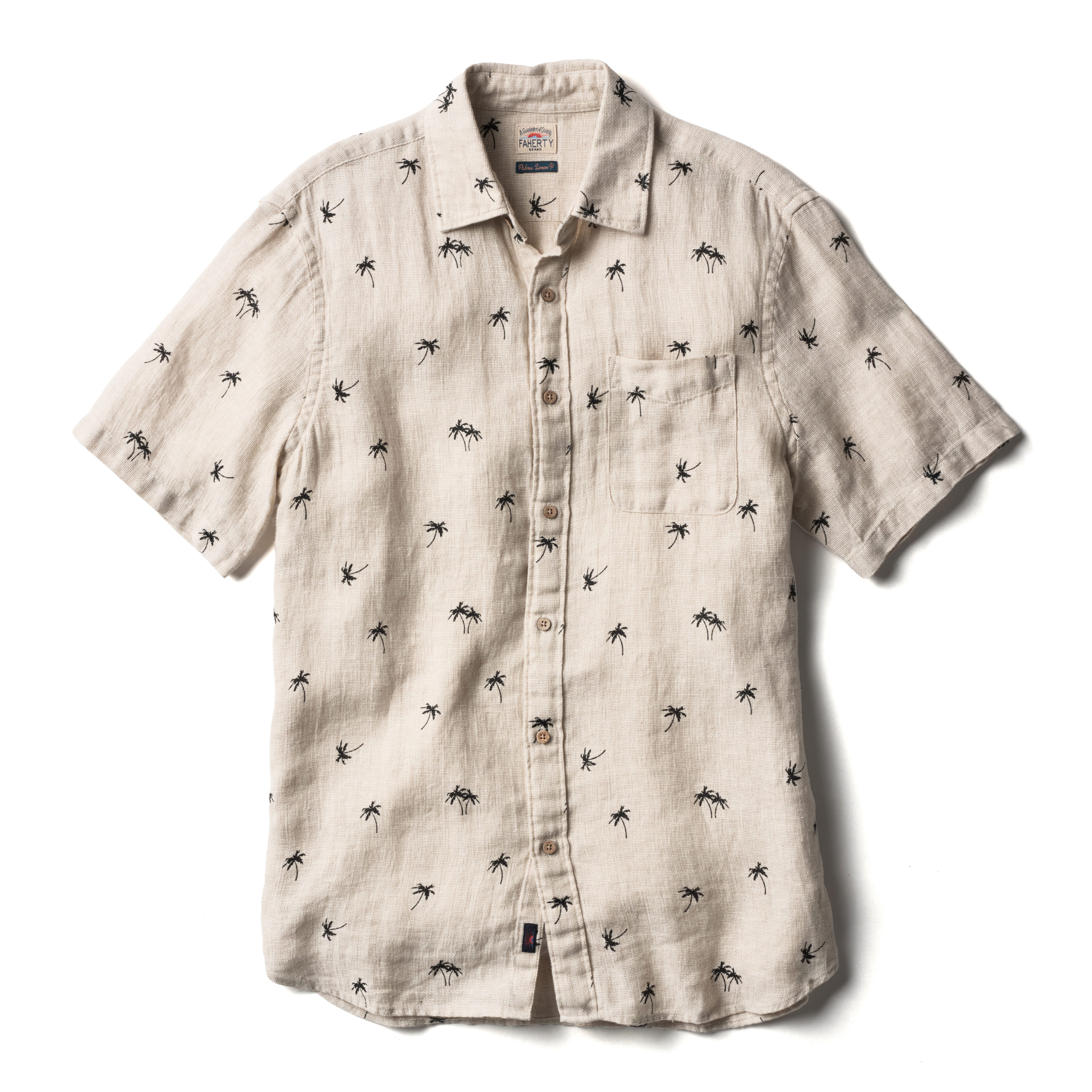 Palma Linen Short Sleeve Shirt