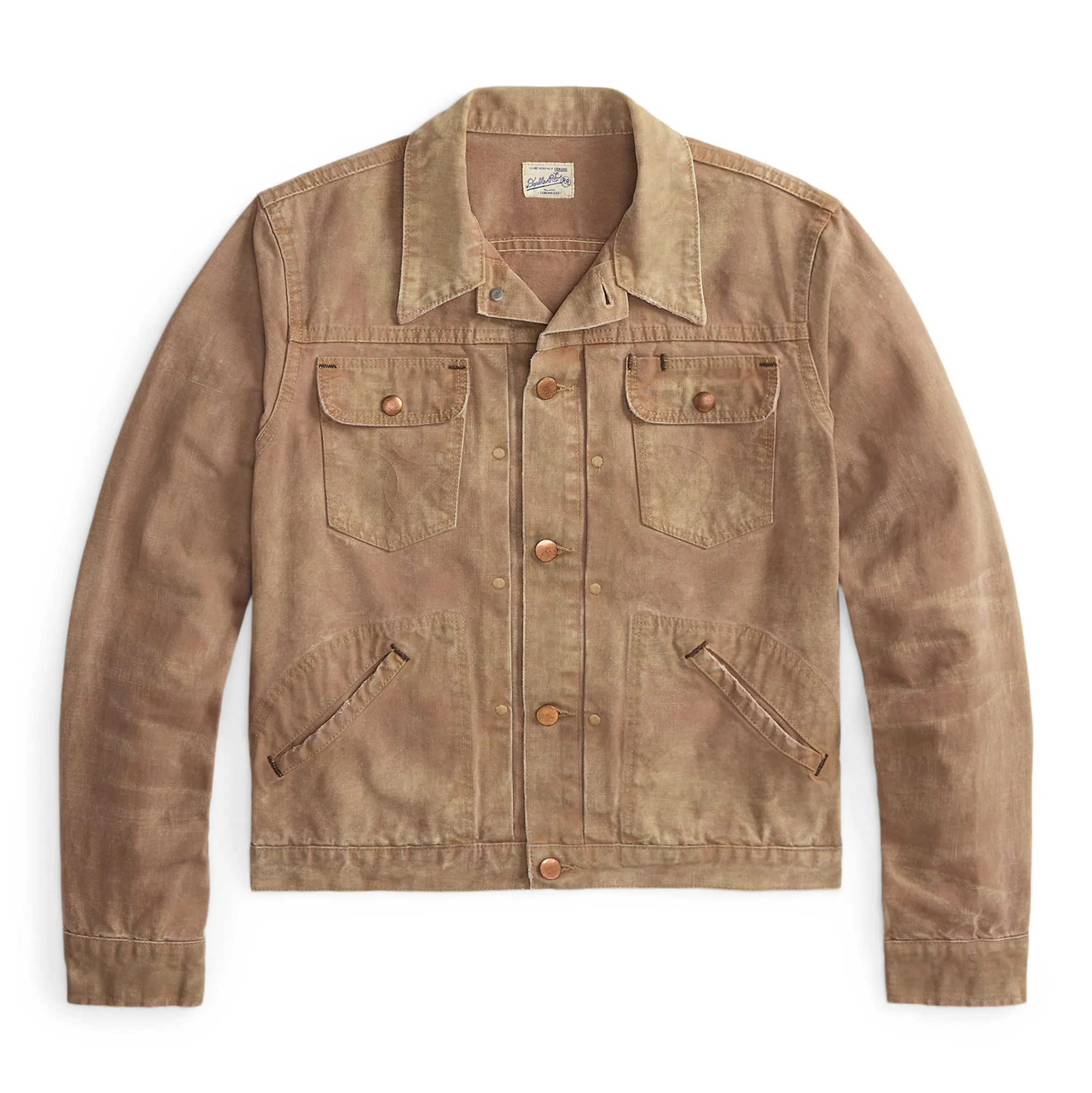 RRL Ranch Hand Jacket - Distressed Mauve | Trucker Jackets | Huckberry