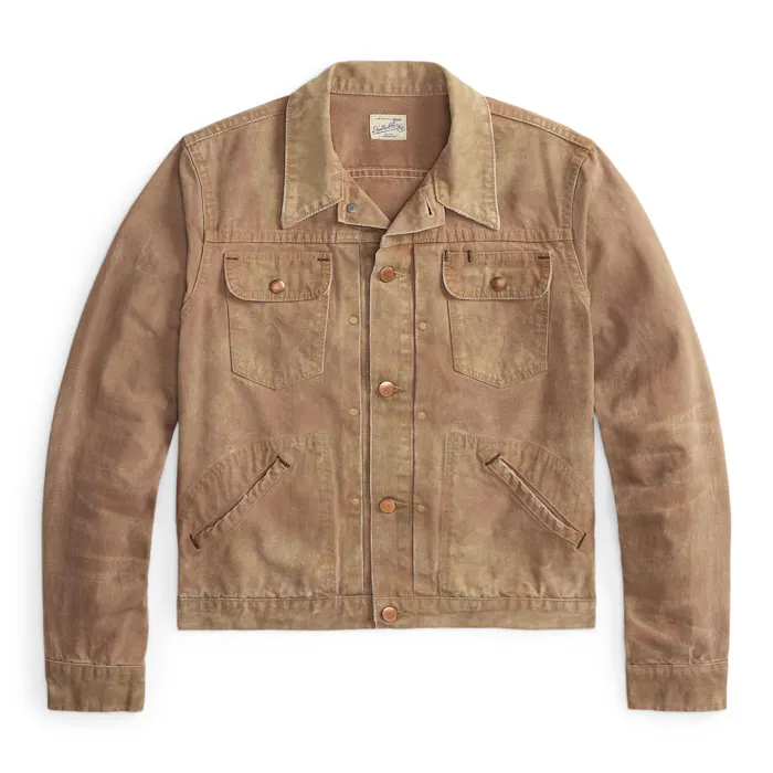 RRL Ranch Hand Jacket - Distressed Mauve | Trucker Jackets | Huckberry