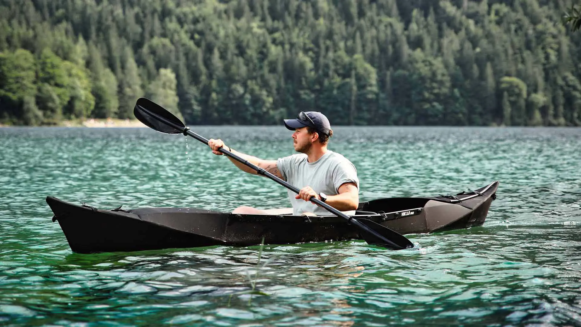 CLR Outdoors VIK 3.8 PRO Folding Kayak - Black | Camp | Huckberry