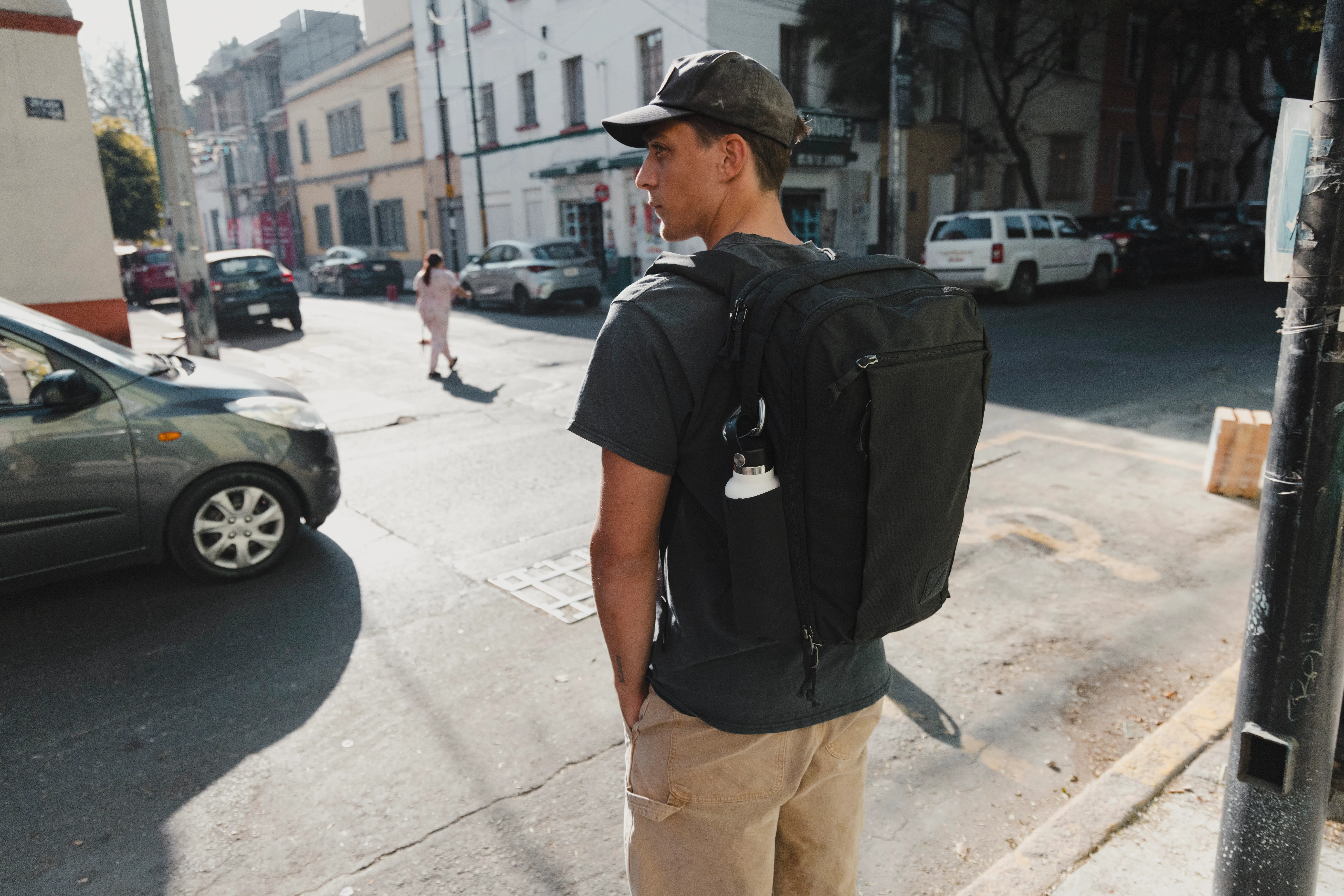 EVERGOODS Civic Travel Bag - 20L - Solution Dyed Black | Backpacks EVERGOODS Civic Travel Bag - 20L - Solution Dyed Black | Backpacks
