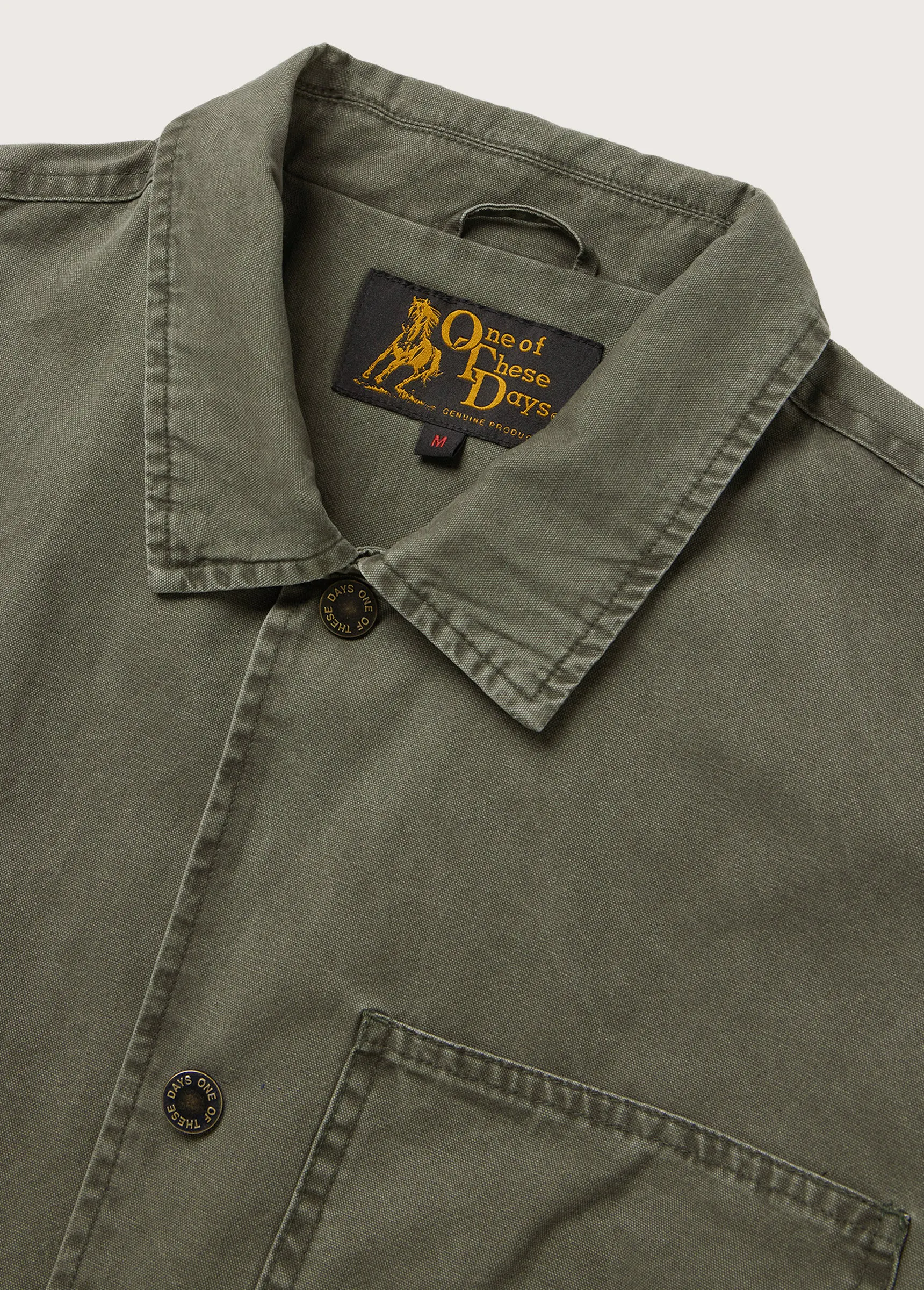 One of These Days Coaches Jacket - Olive | Trucker Jackets | Huckberry