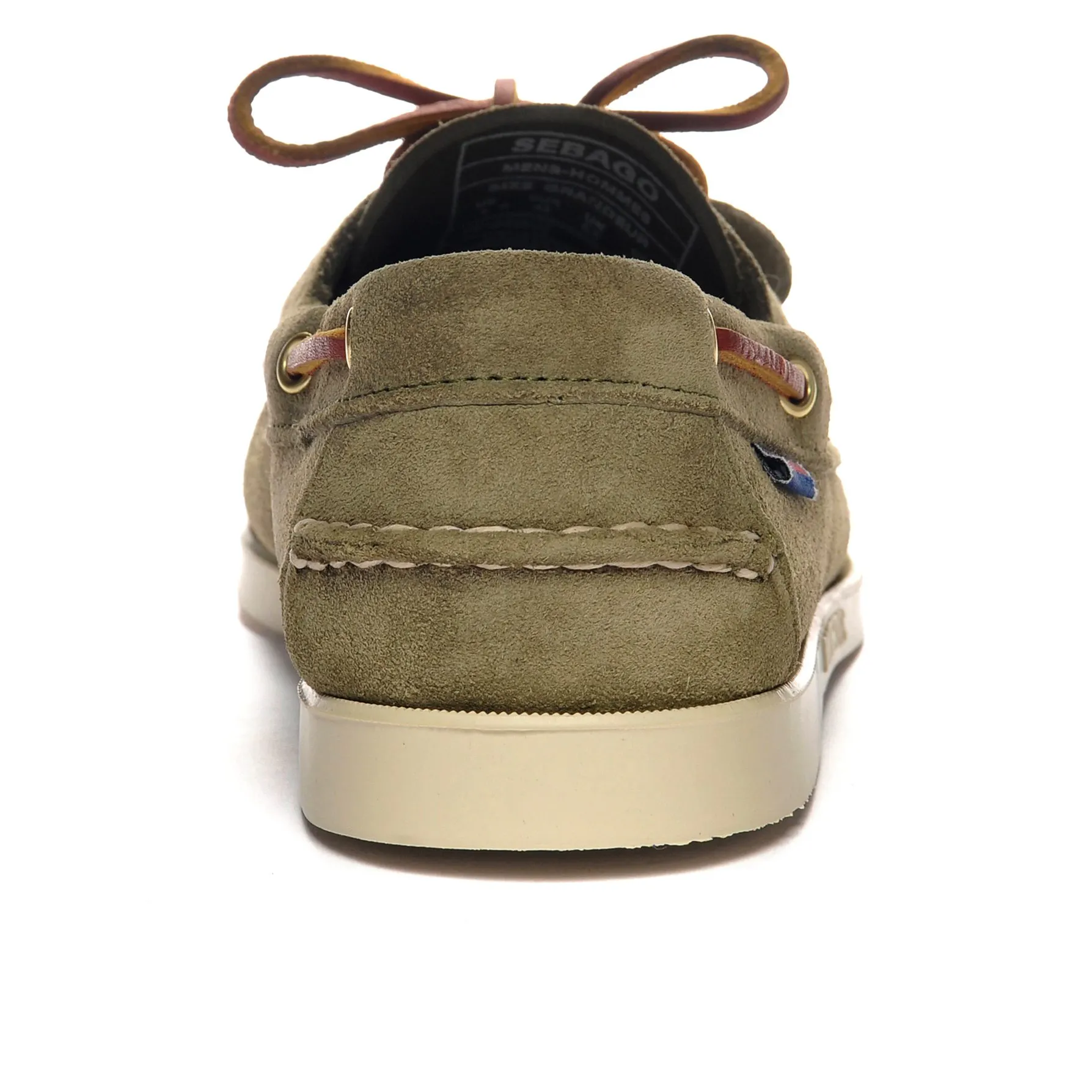 Sebago Portland Artisan Suede Boat Shoe - Green | Boat Shoes