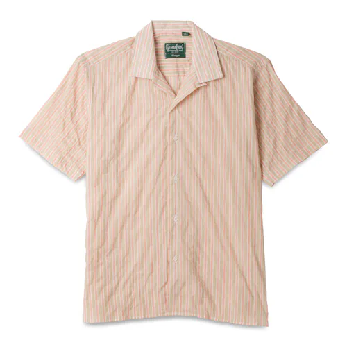 Gitman Vintage Japanese Awning Camp Collar Shirt