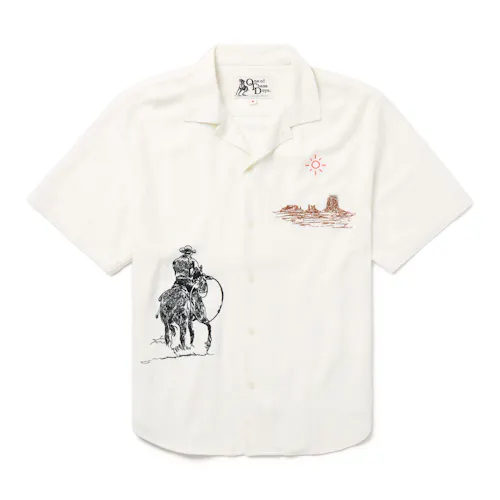 One of These Days Western Camp Shirt