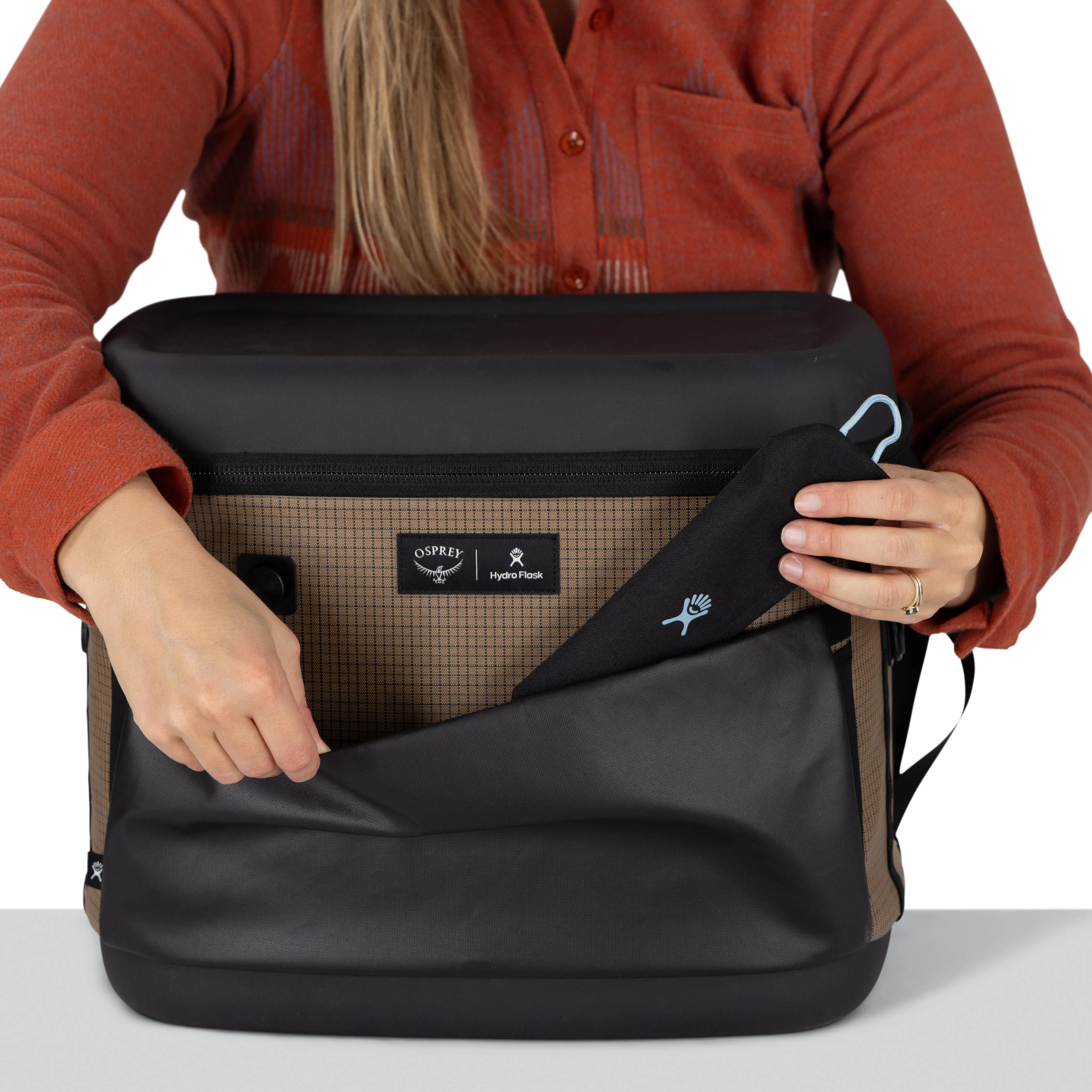 brunt drop ケース BKカモ ブラント やきまる Osprey Osprey x Hydro Flask Campcore Carryout™ Cooler 30L - Brown
