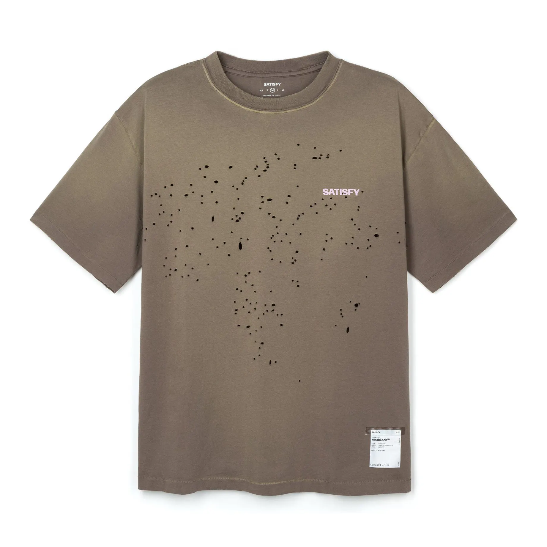 Satisfy MothTech T-Shirt - Sun Bleached Falcon | Active T-Shirts