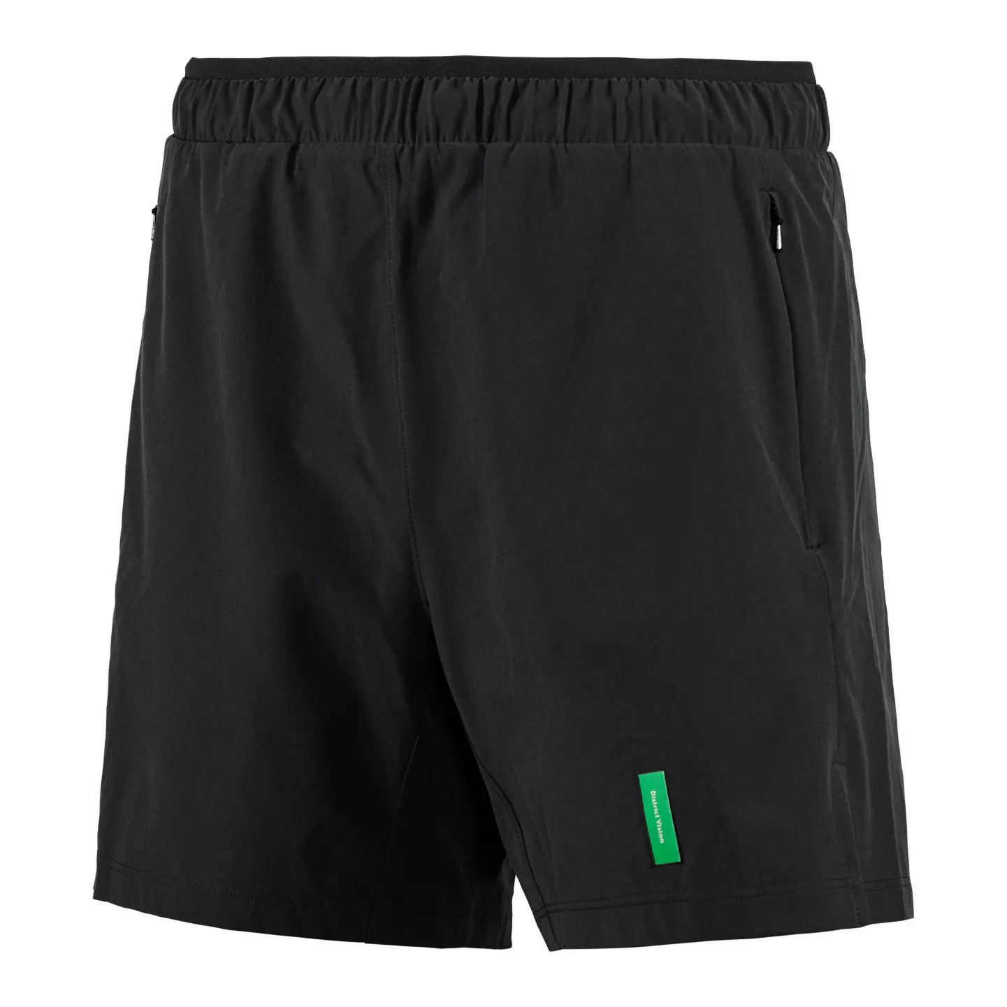District Vision Ultralight Nylon Trail Short - Deep Brown/ Black