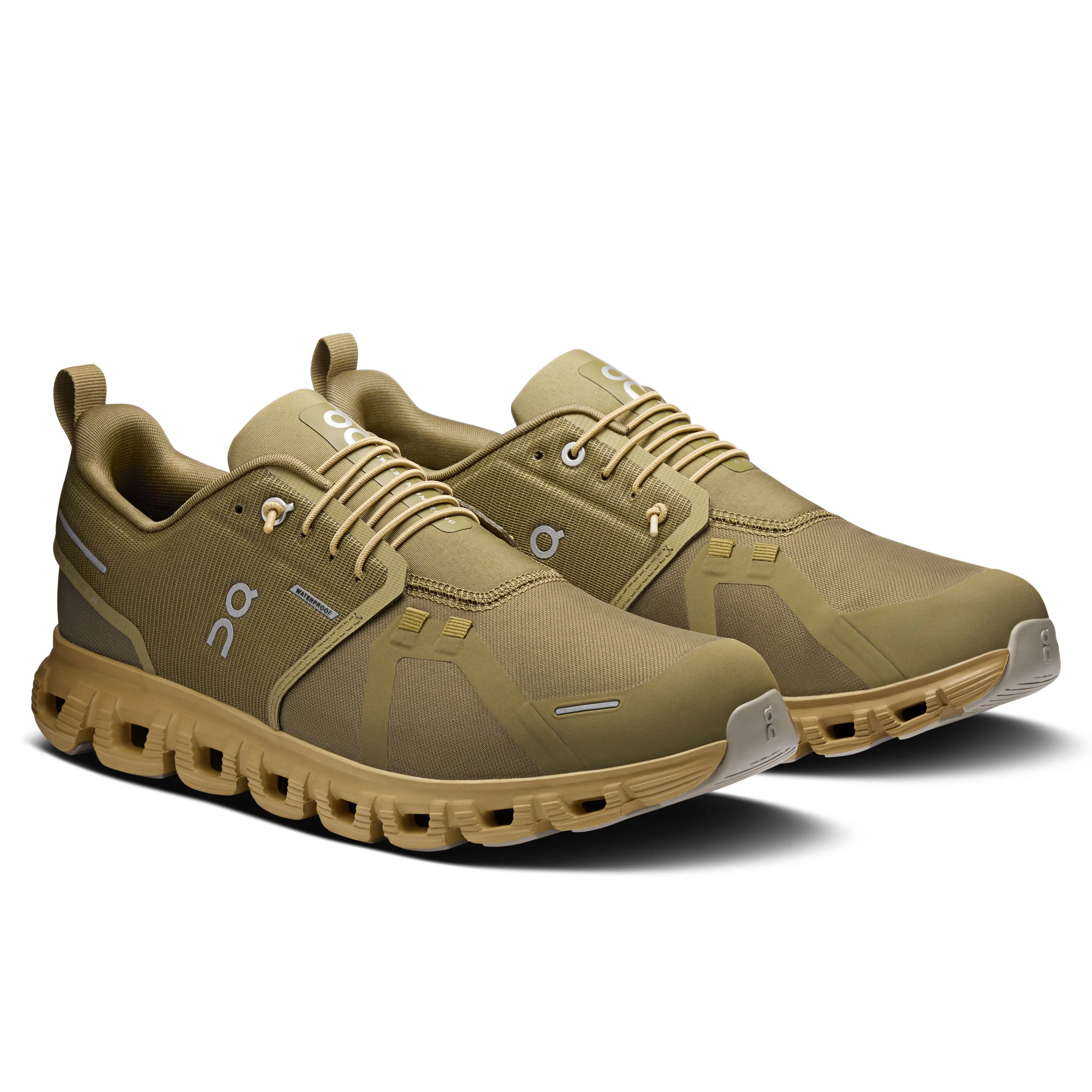 On Cloud 6 Waterproof Sneaker - Olive/Safari | Casual Sneakers