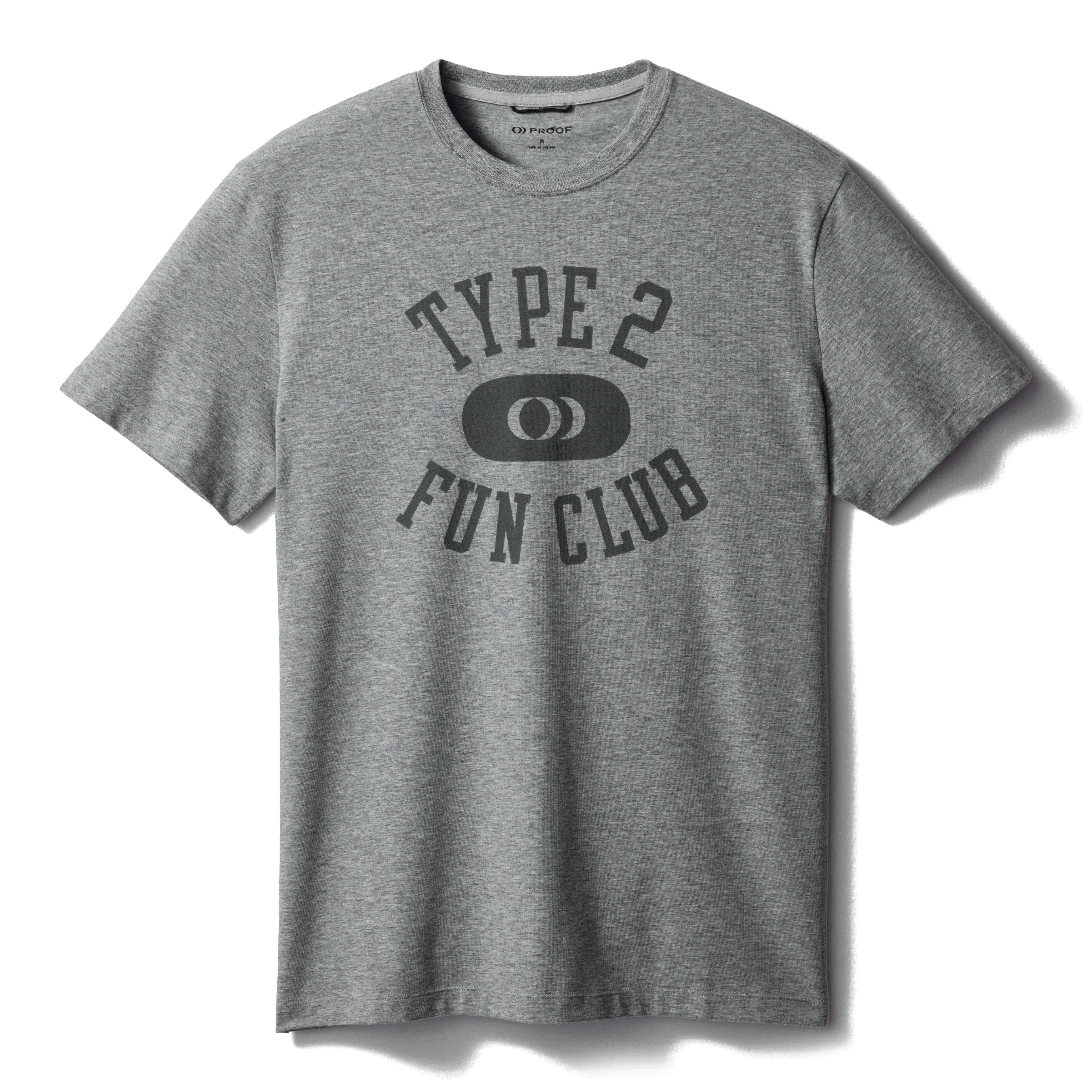 BUFFER PROTECTION Tシャツ サイズ4 BLACK Proof Canopy UPF Graphic T-Shirt - Medium Grey Heather | T-Shirts