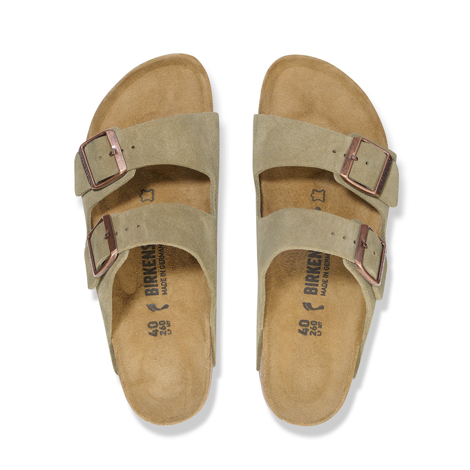 Birkenstock Arizona Sandal - Taupe Suede | Sandals | Huckberry