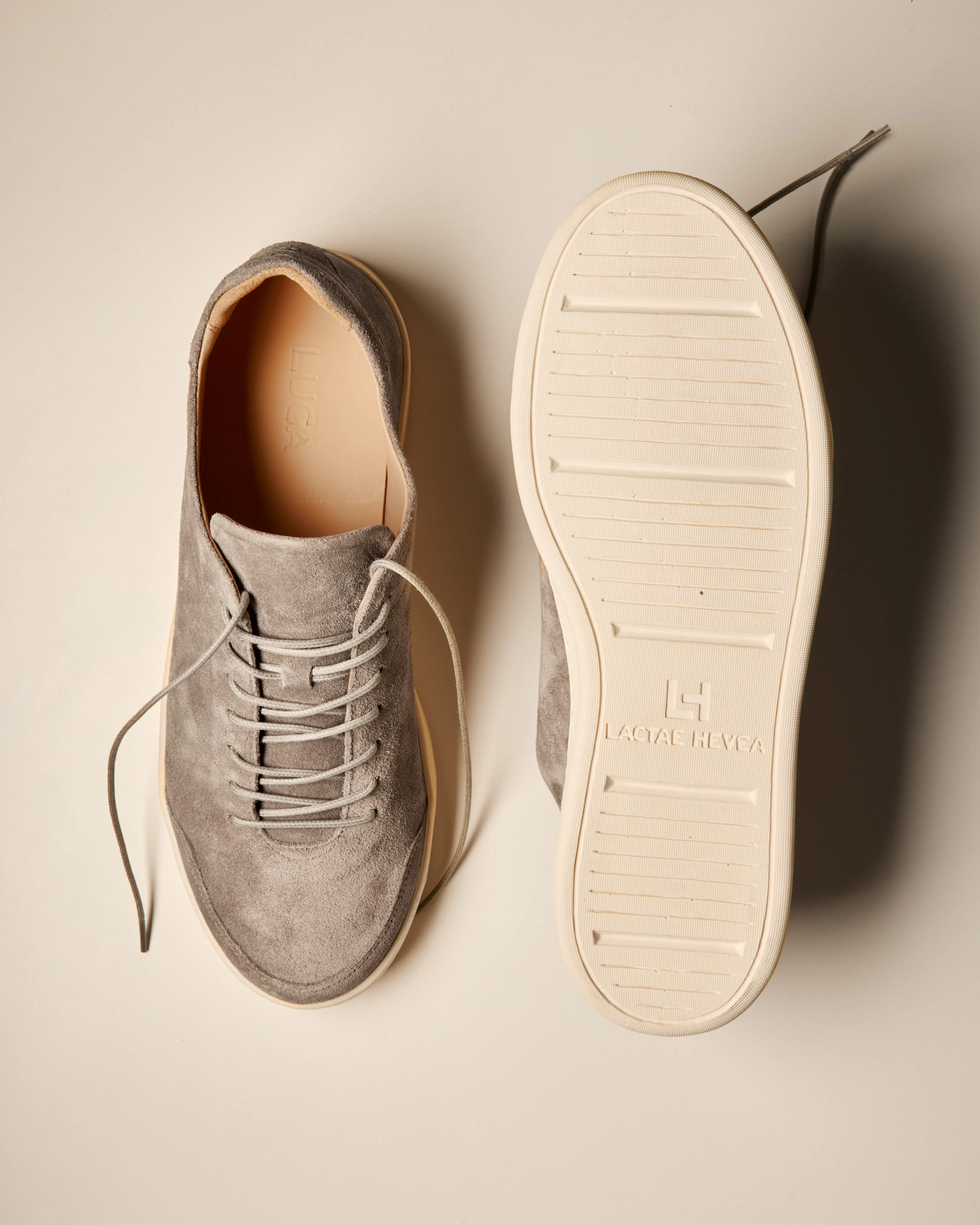 LUCA Terra Low Sneaker - Grey Suede | Casual Sneakers | Huckberry