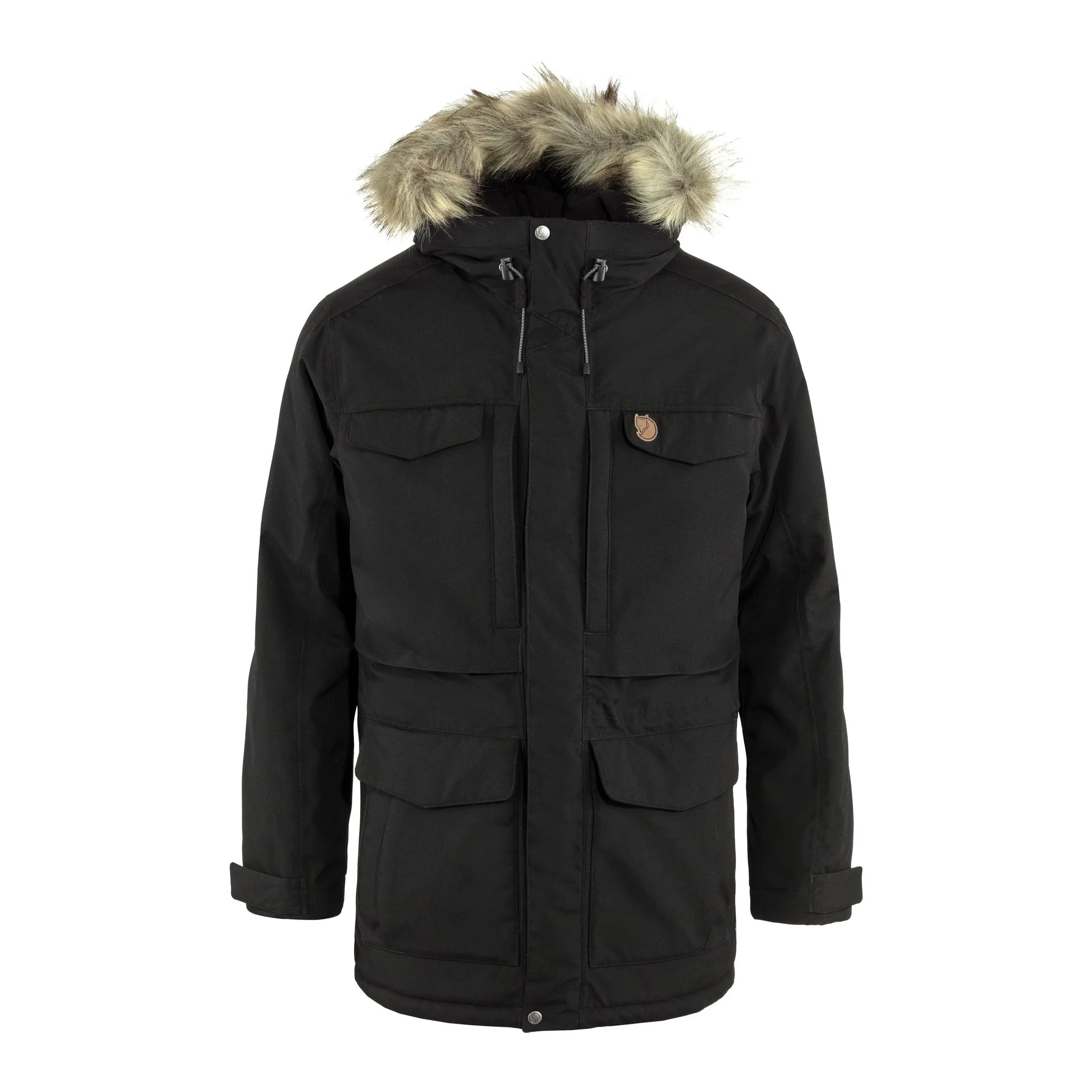 Fjallraven Nuuk Parka - Black | Winter Jackets | Huckberry