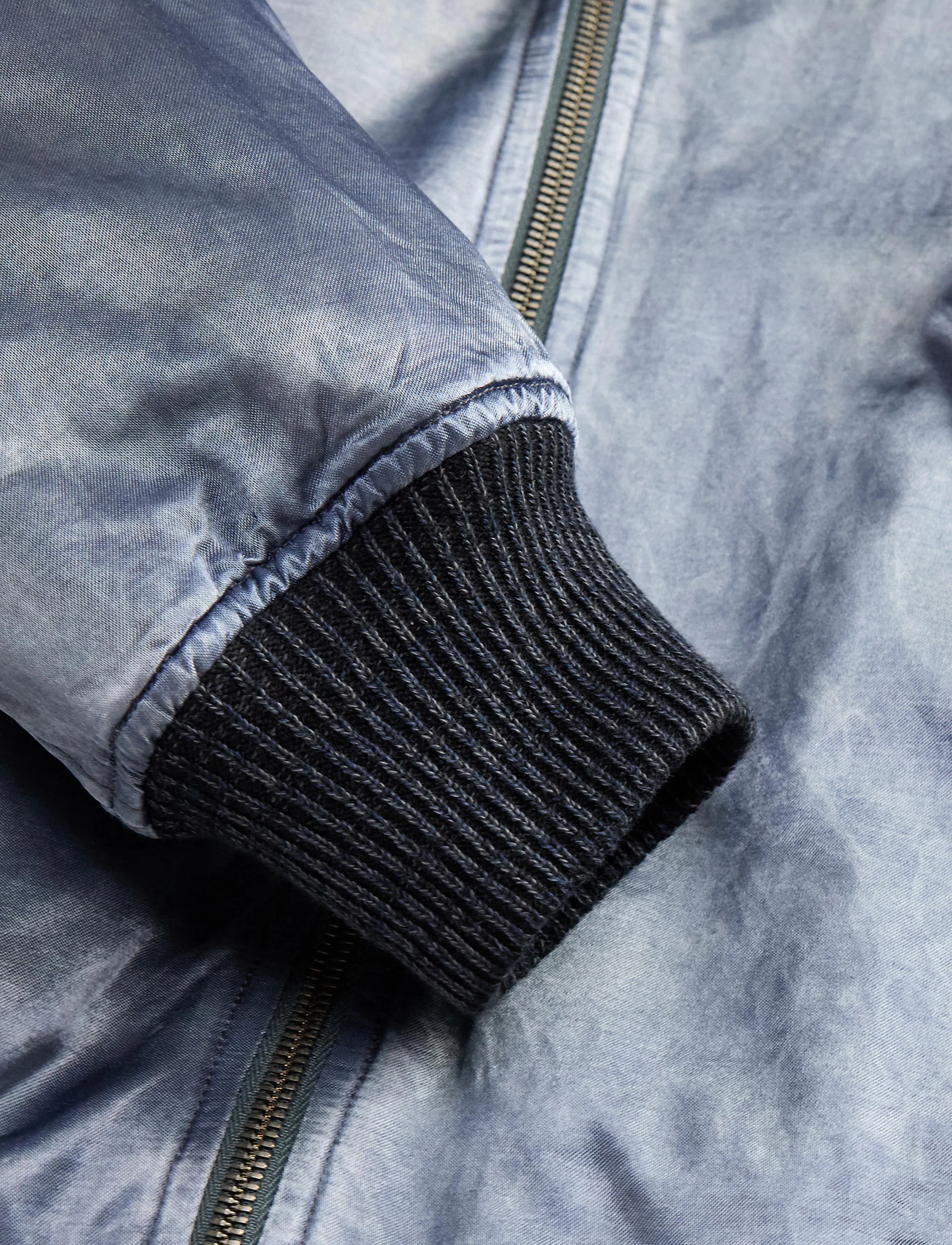 RRL Ridgewell Satin Tour Jacket - Vintage Blue | Winter Jackets