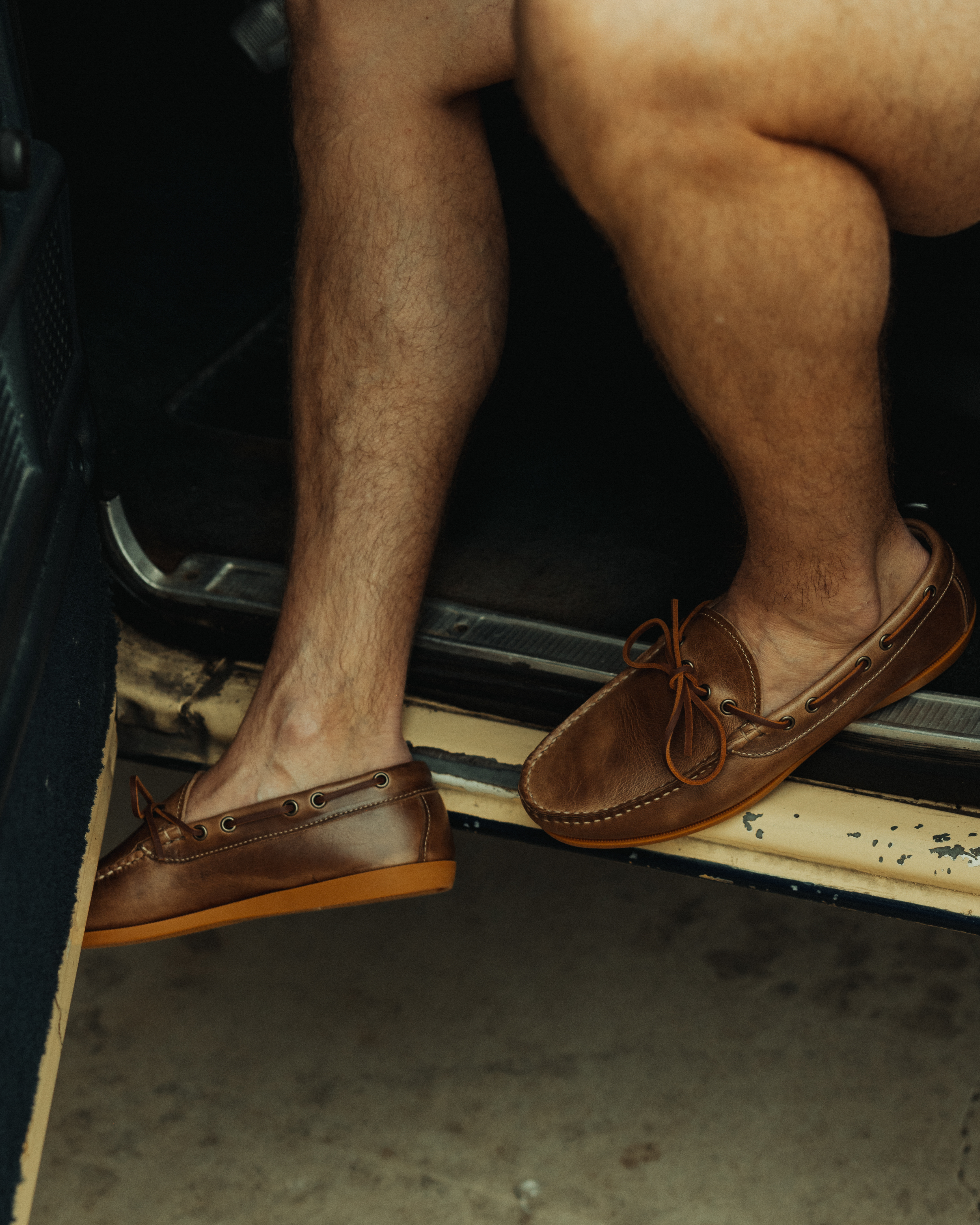 Easymoc Camp Moc Moccasin - Natural CXL | Moccasins | Huckberry