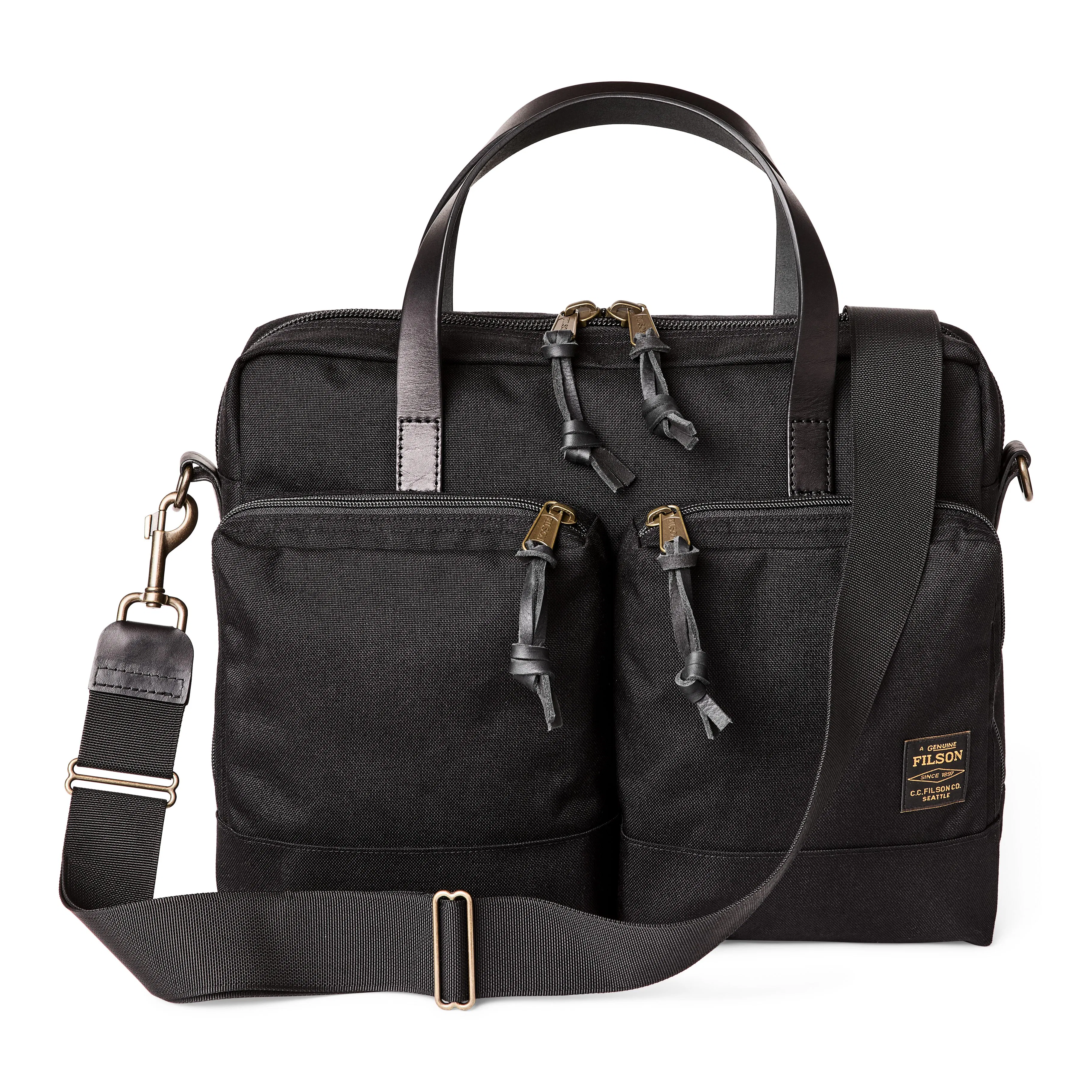 Filson 72 Hour Briefcase - Black | undefined | Huckberry