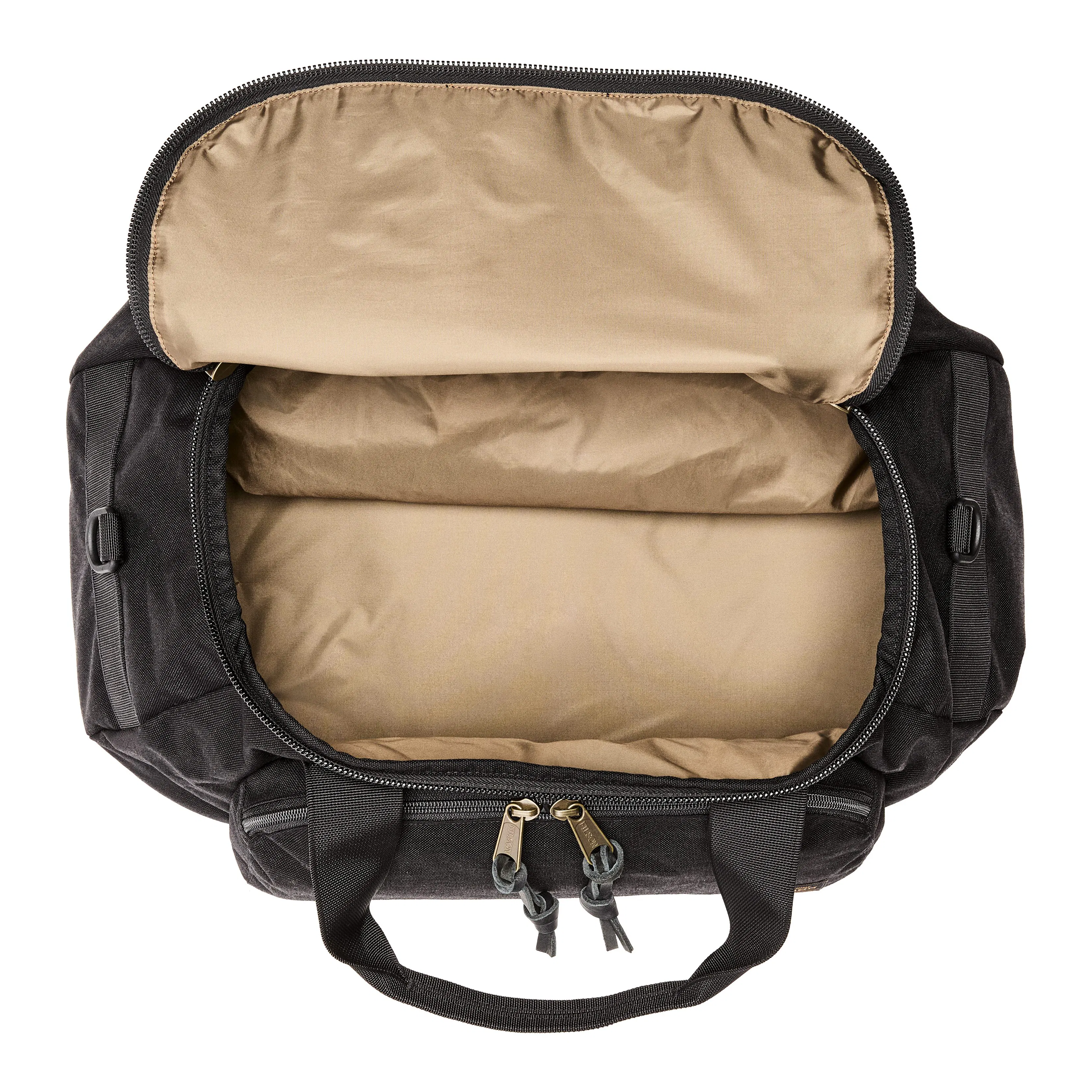 【6/21.22限定値下げ】HYKEDOUBLE FACE DUFFLE Filson Dryden Duffle Pack - 46L - Black | Duffel Bags | Huckberry