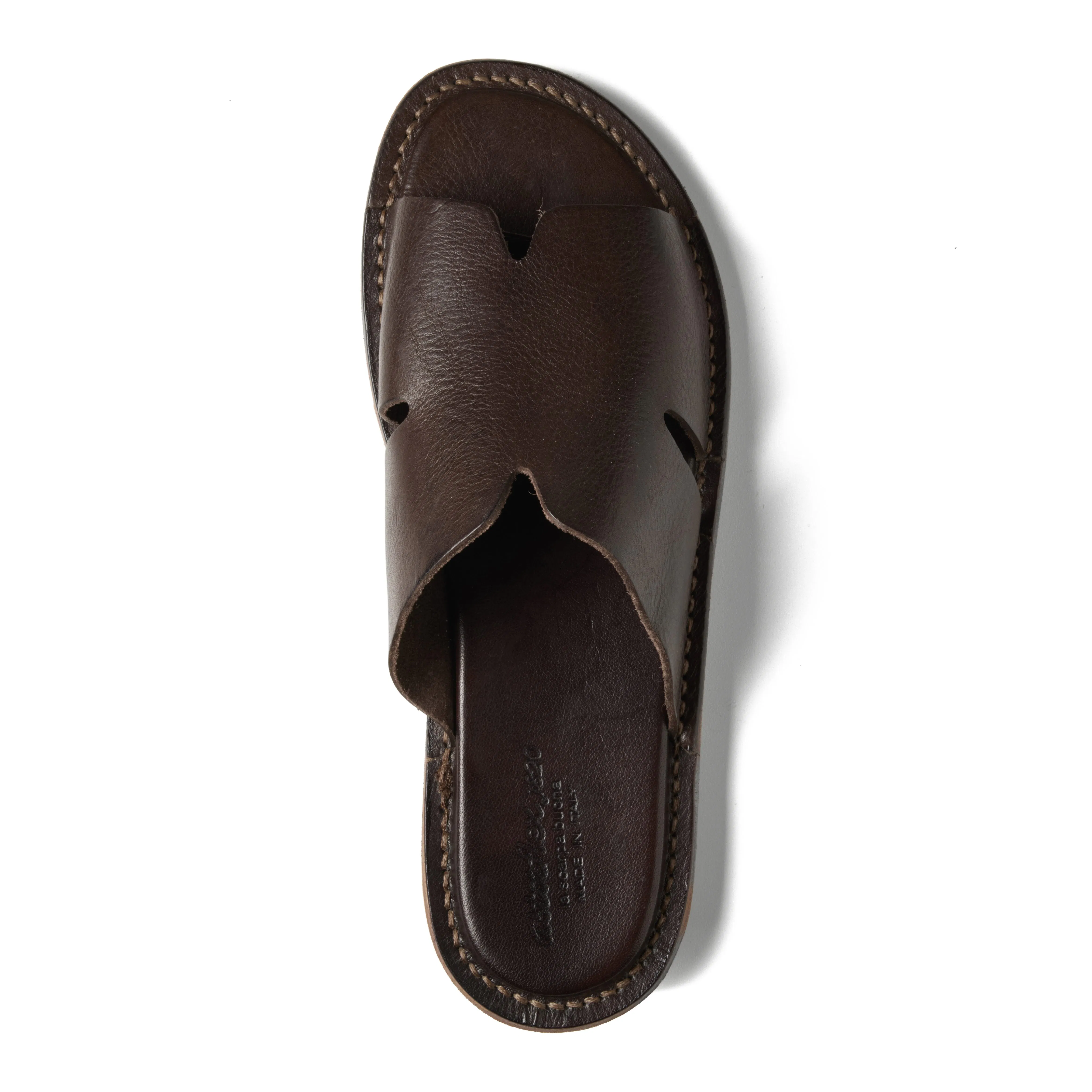 Astorflex Haichflex Sandal - Dark Brown Leather | Sandals | Huckberry