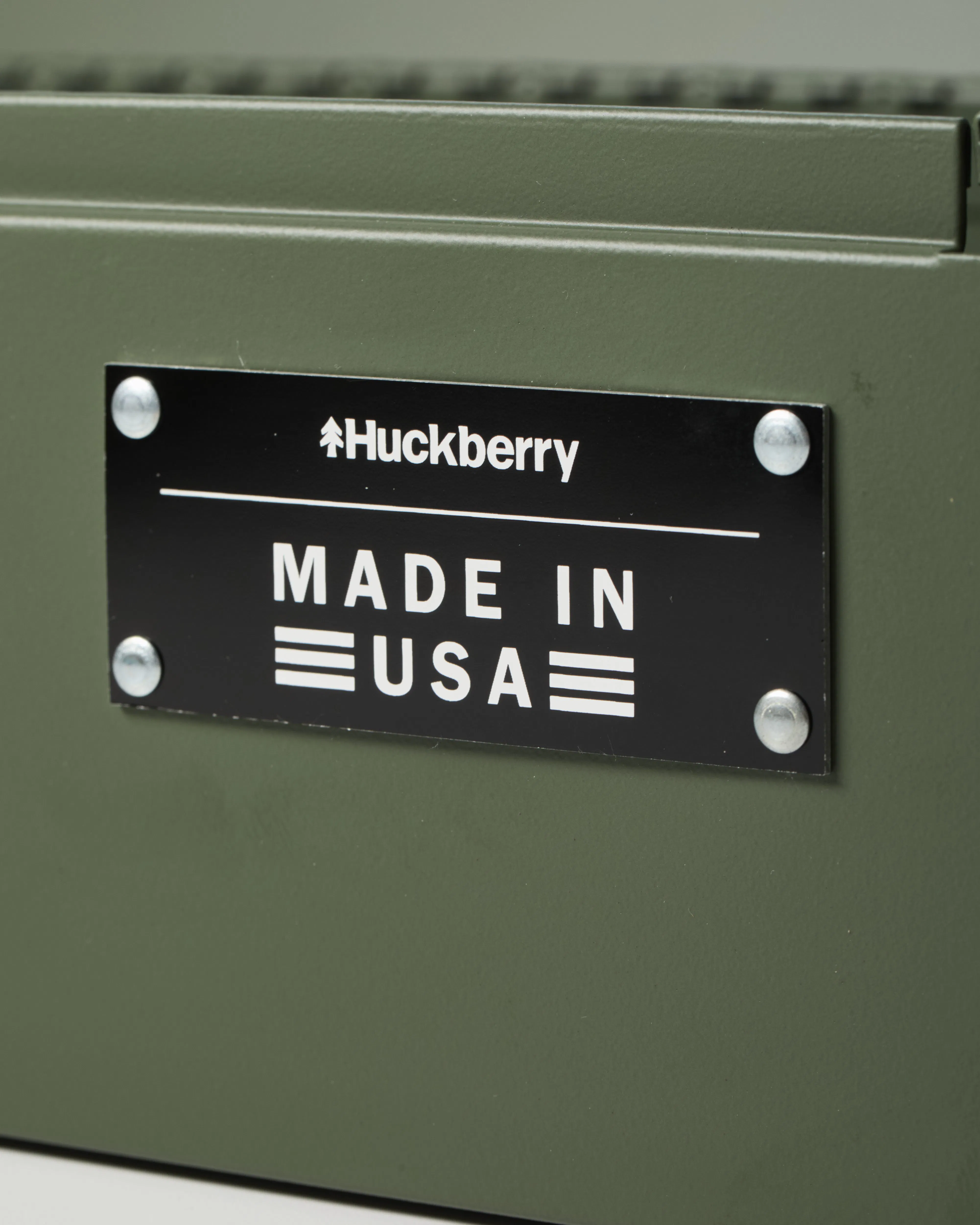 Bull Metal Tool Box + Removable Tray - Olivine | Tools | Huckberry