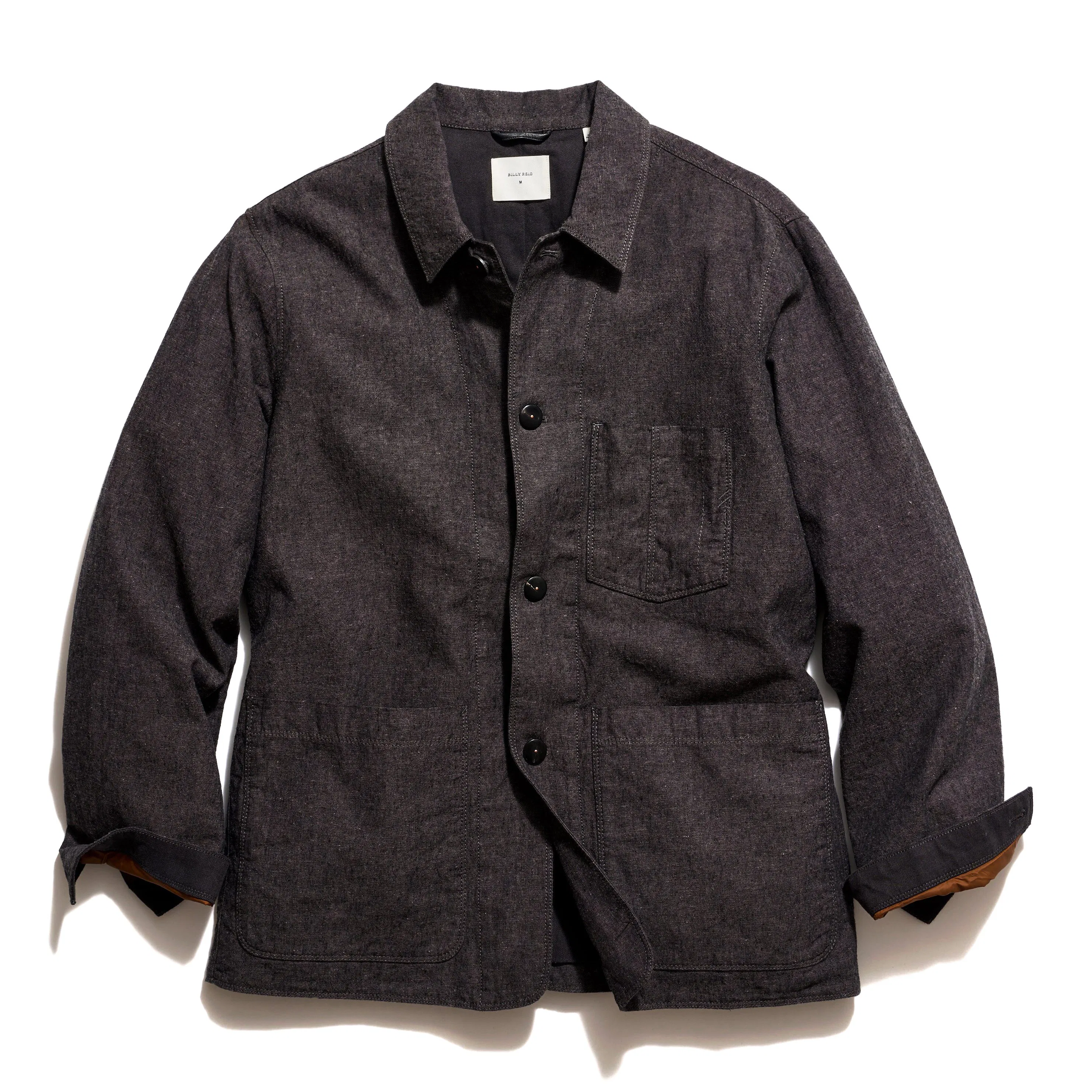 Billy Reid Chambray Chore Jacket - Charcoal | Chore Coats | Huckberry