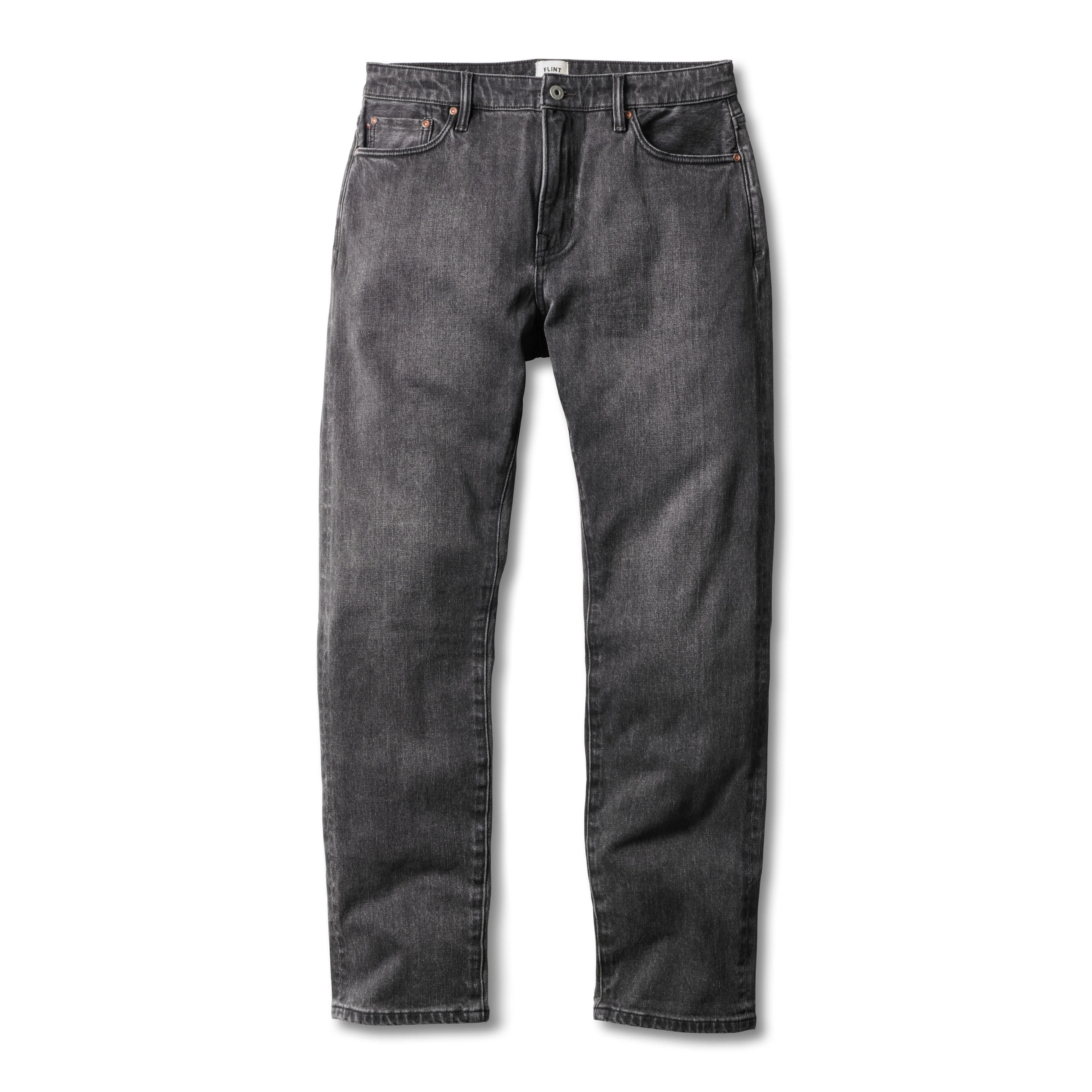 3sixteen Classic Straight Selvedge Denim Jeans - Stonewashed