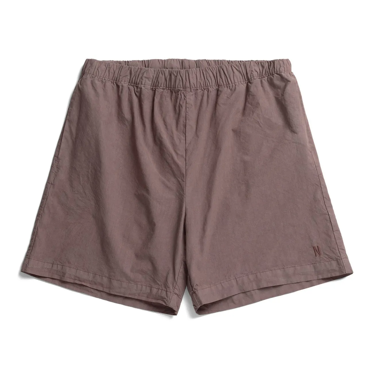 Norse Projects Aurland Cotton Tencel Short - Walnut | Casual