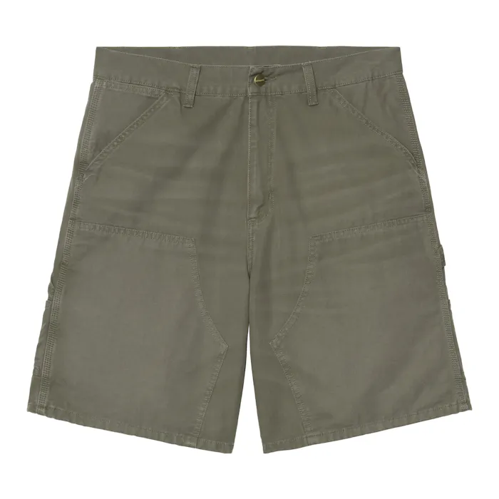 Carhartt WIP Double Knee Canvas Short - Leaf | Casual Shorts