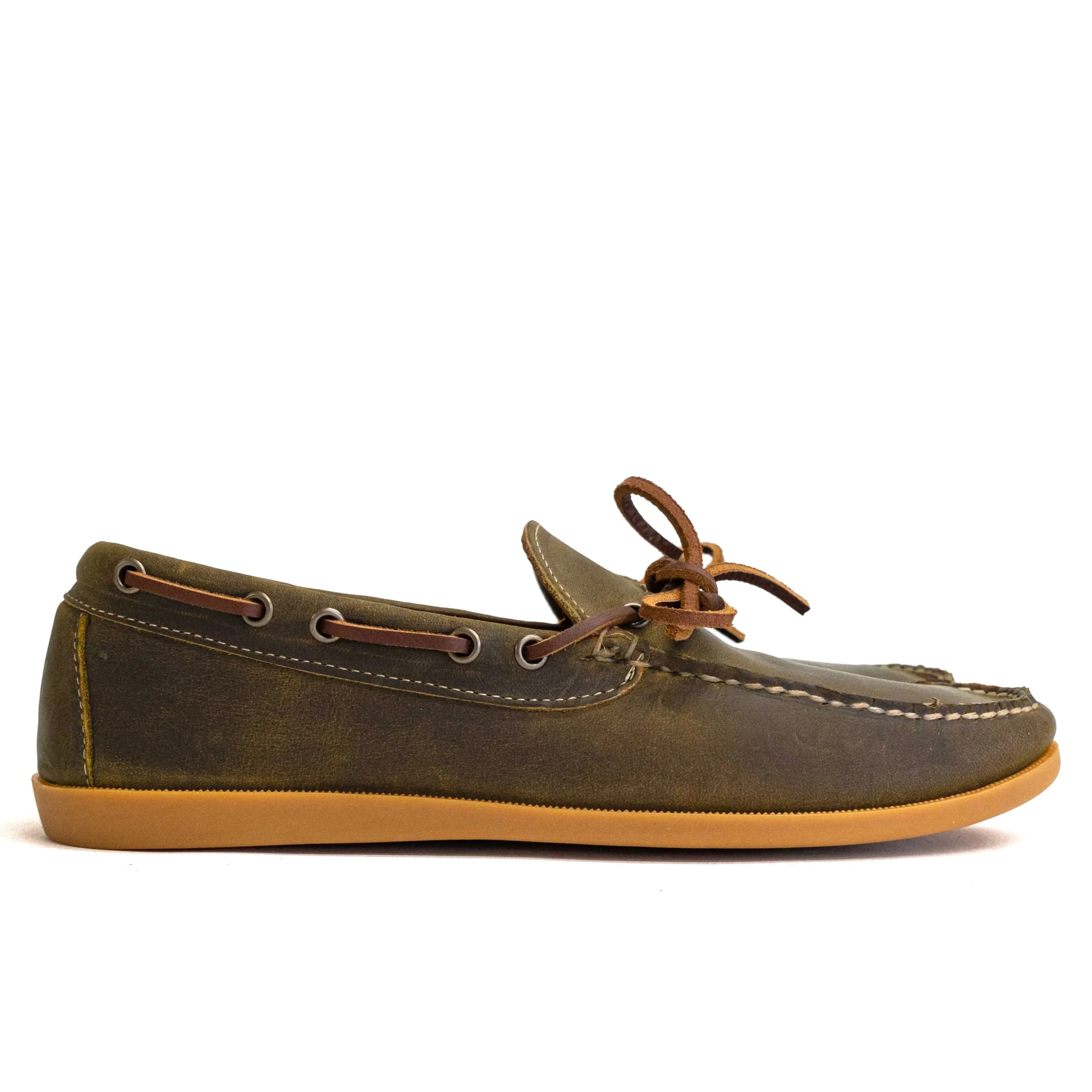 Easymoc Camp Moc - Honey Crazy Horse Leather | Moccasins | Huckberry