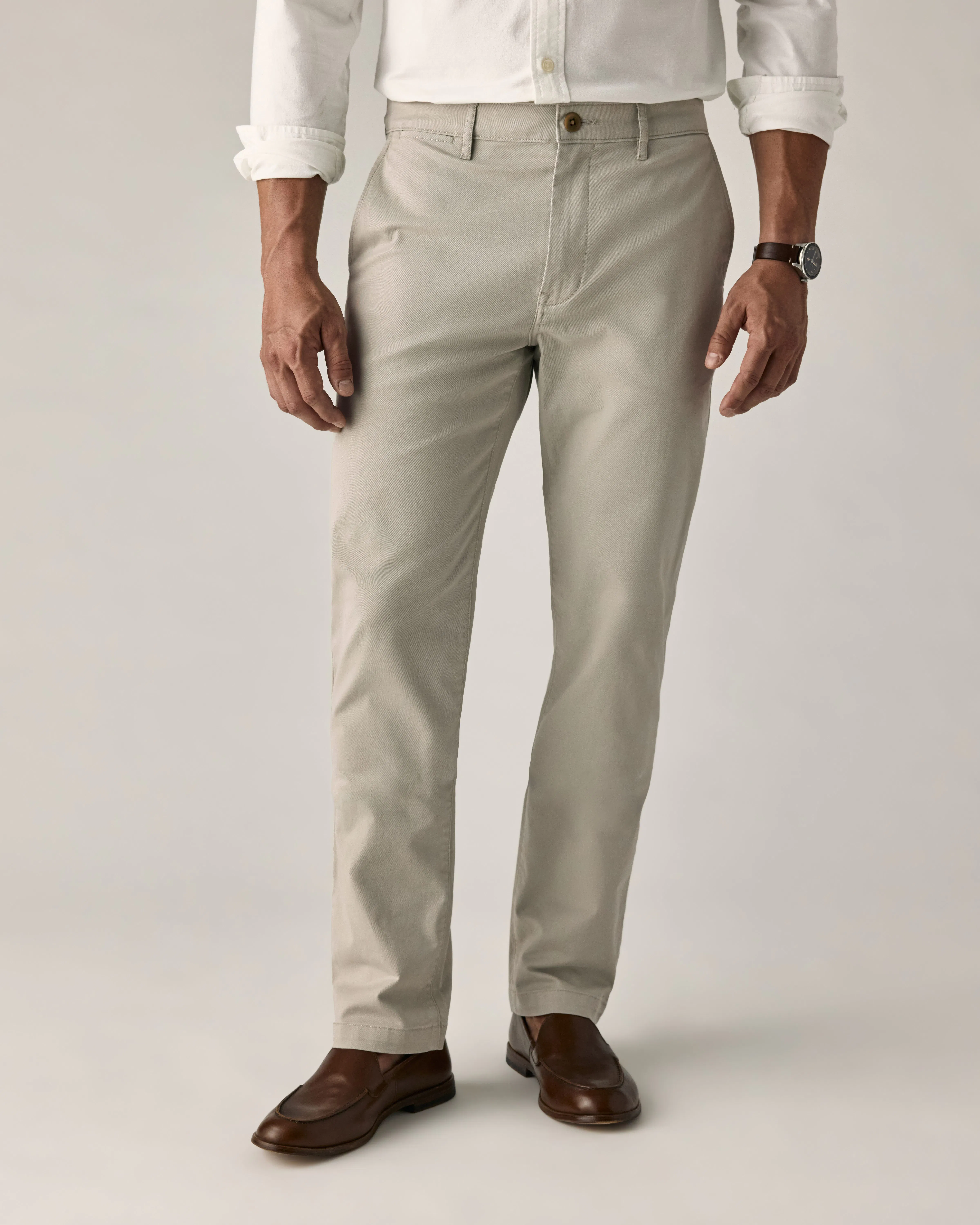 パンツ BIO wear CHINO WITH UNDERWE Flint and Tinder 365 Chino Pant - HB Straight - Stone | Chino
