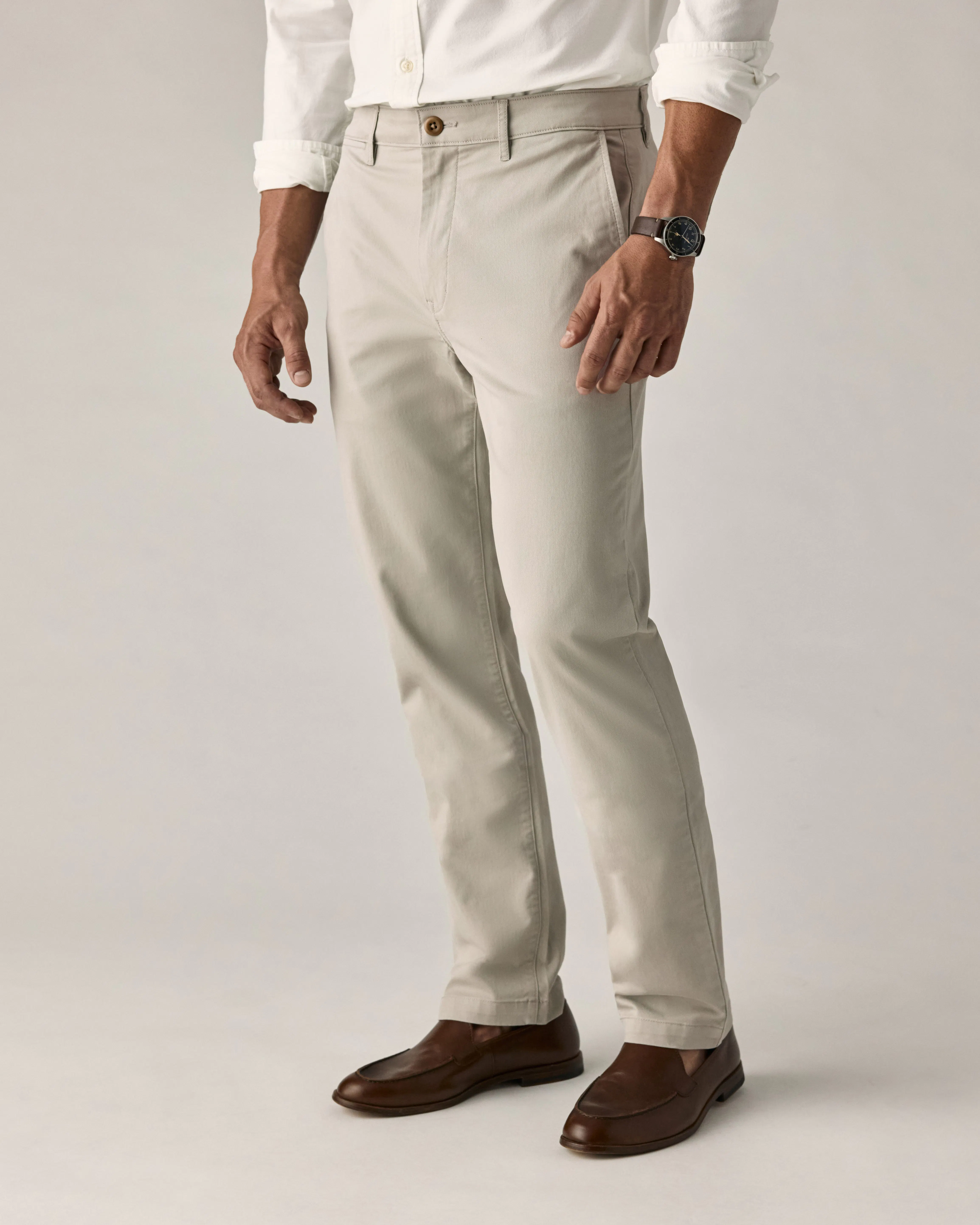 Flint and Tinder 365 Chino Pant - HB Straight - Stone | Chino