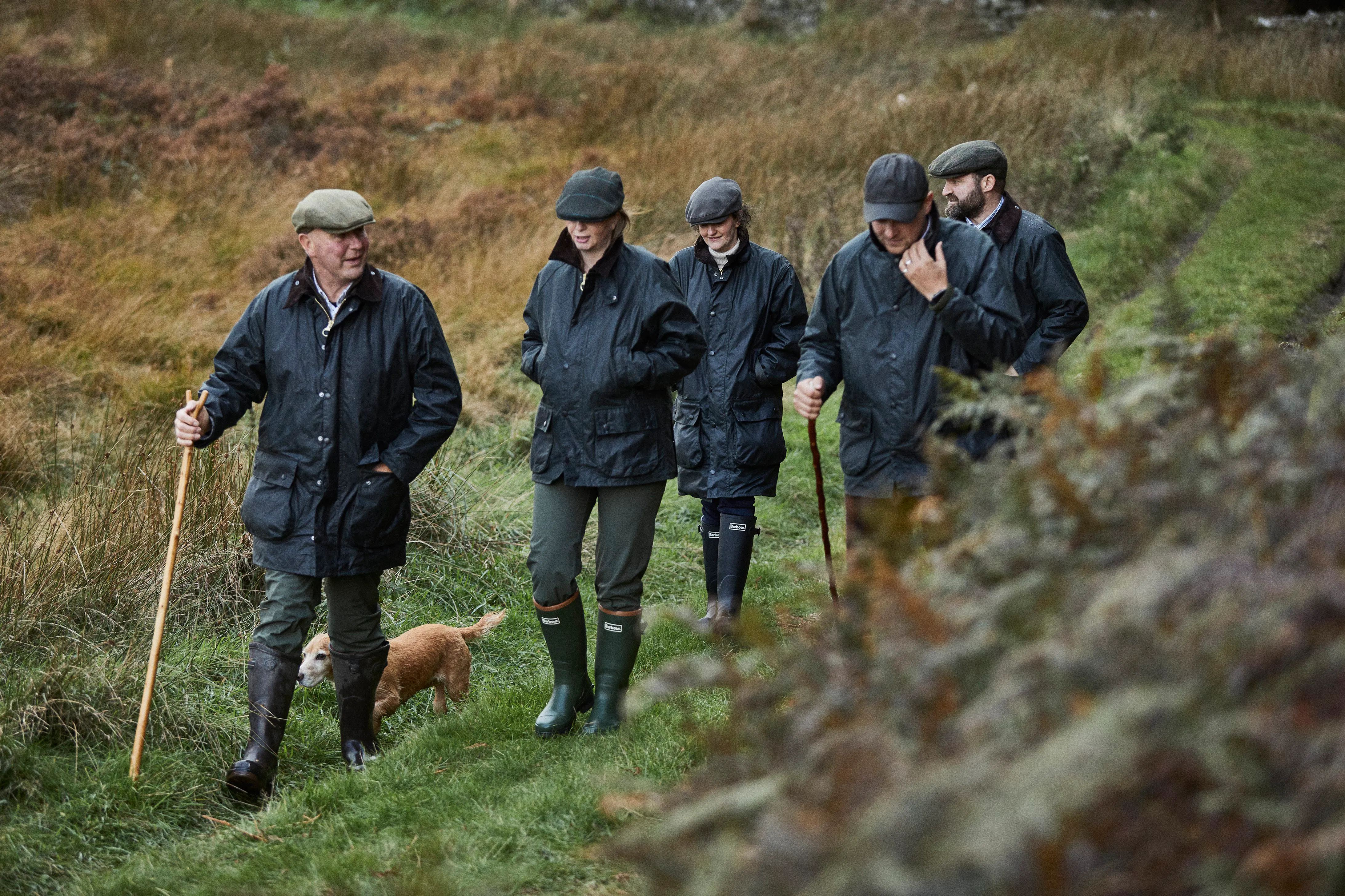 Barbour Border Wax Jacket - Sage | Waxed Jackets | Huckberry