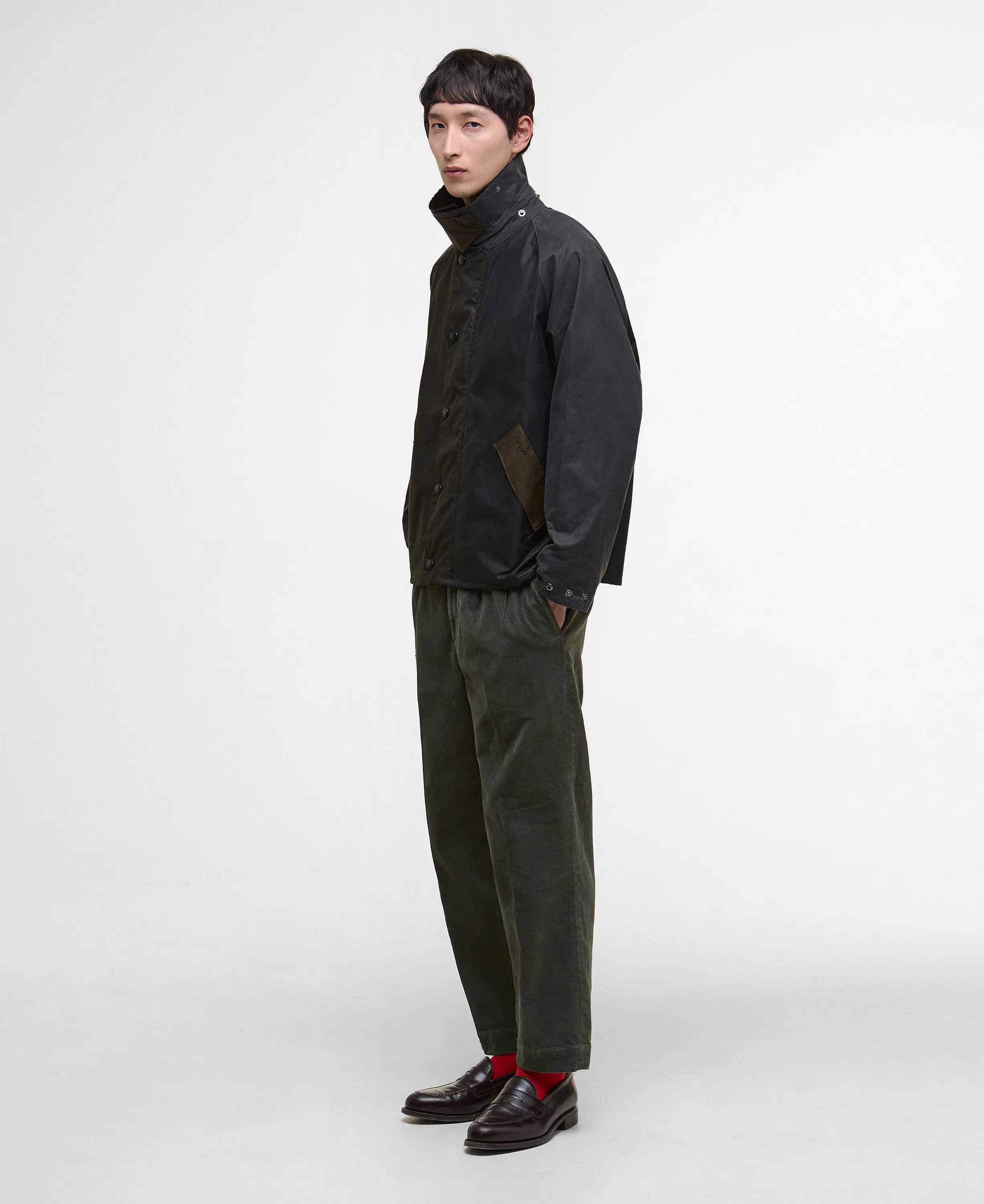Barbour Transport Wax Jacket - Sage Multi | Waxed Jackets | Huckberry
