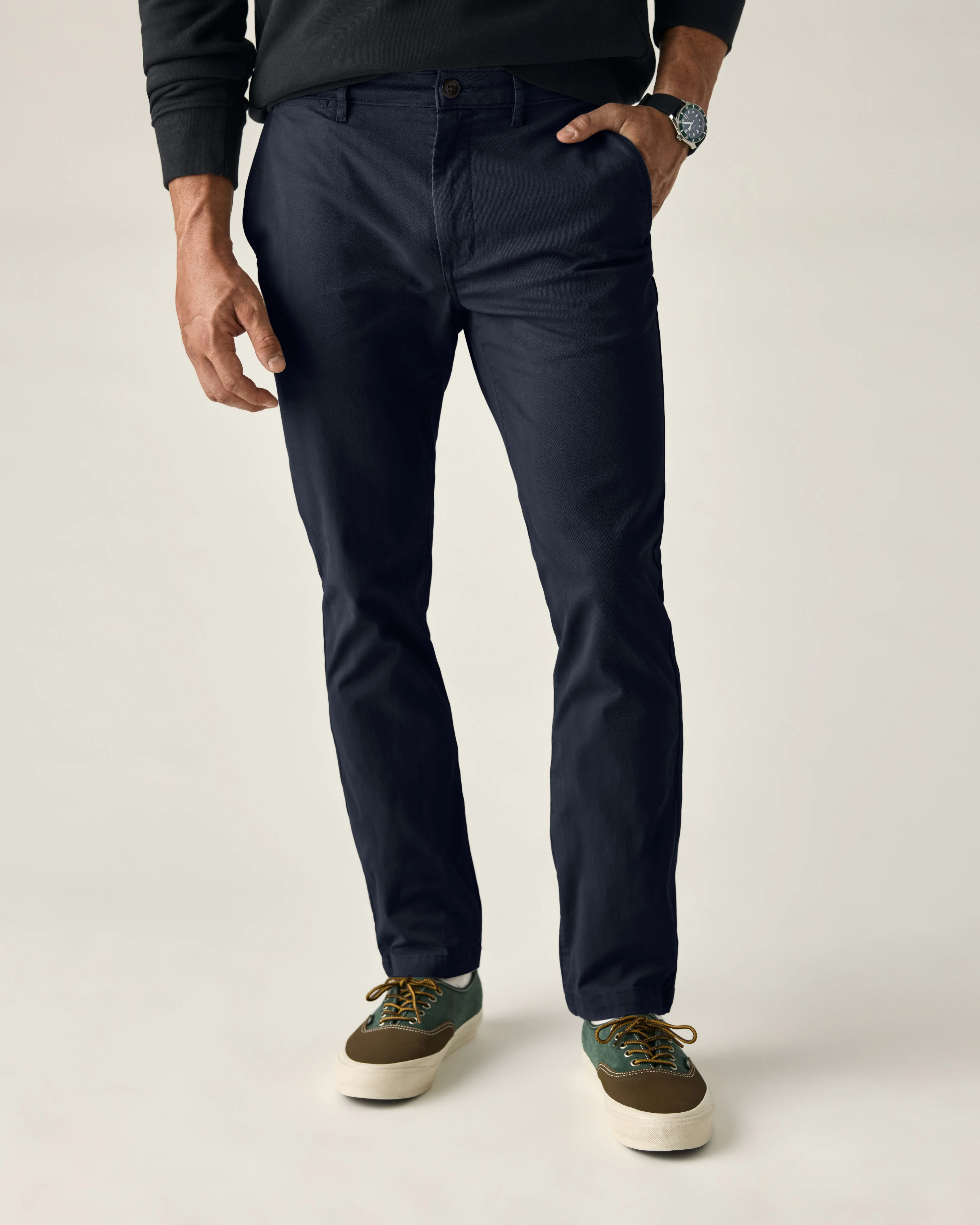 Flint and Tinder 365 Chino Pant - HB Slim - Dark Navy | Chino